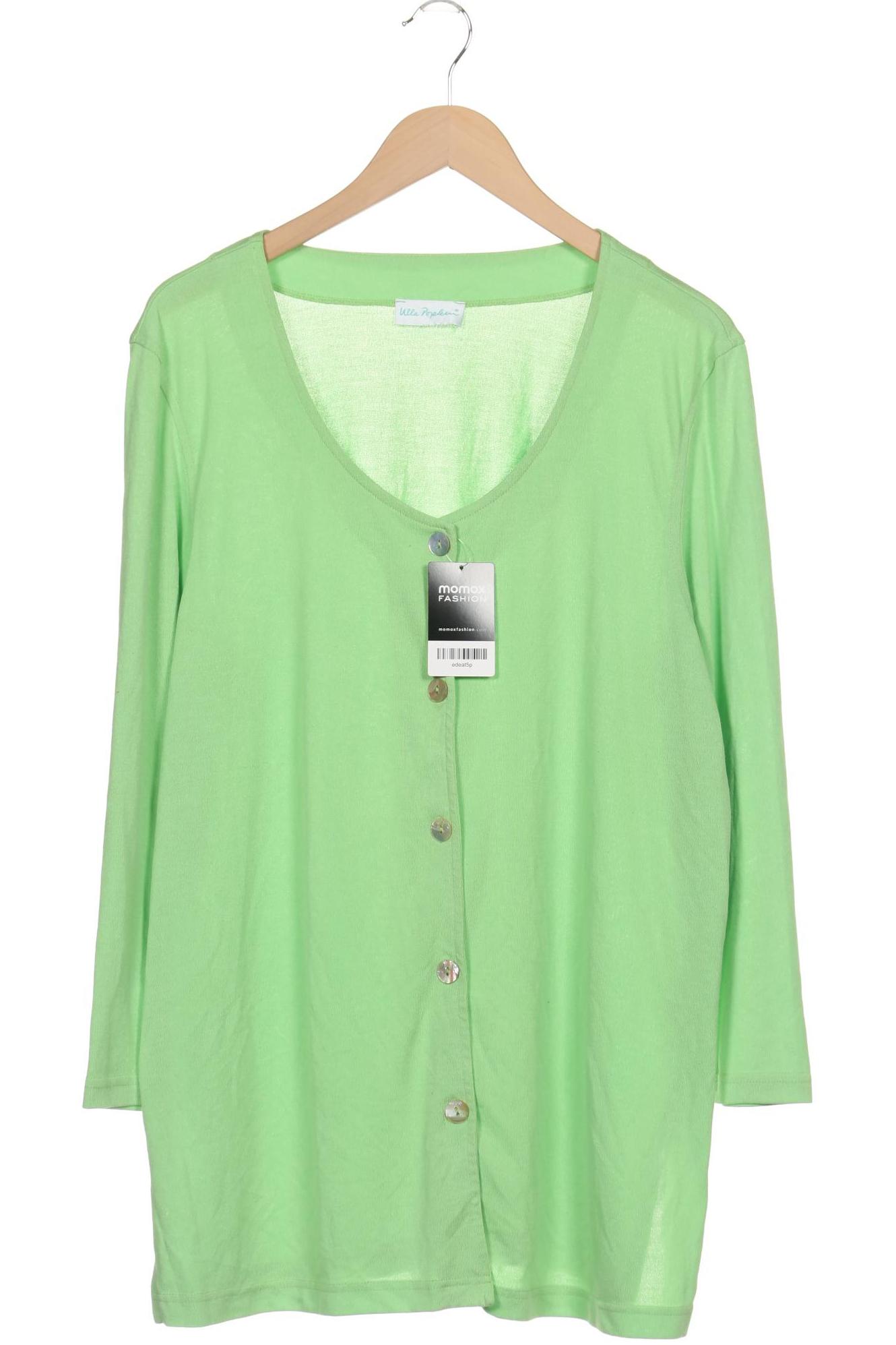 

Ulla Popken Damen Strickjacke, hellgrün, Gr. 46