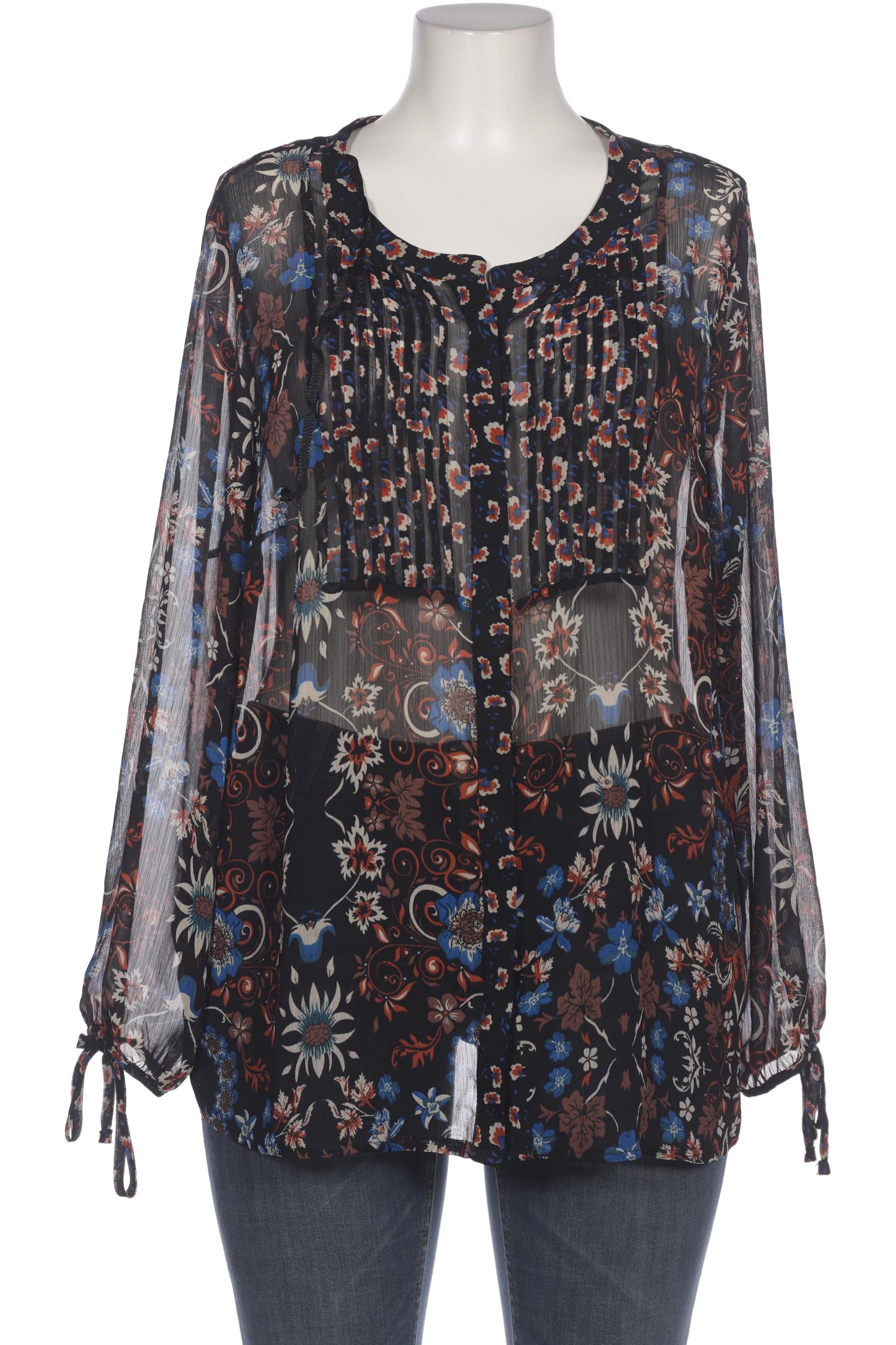 

Ulla Popken Damen Bluse, schwarz, Gr. 46