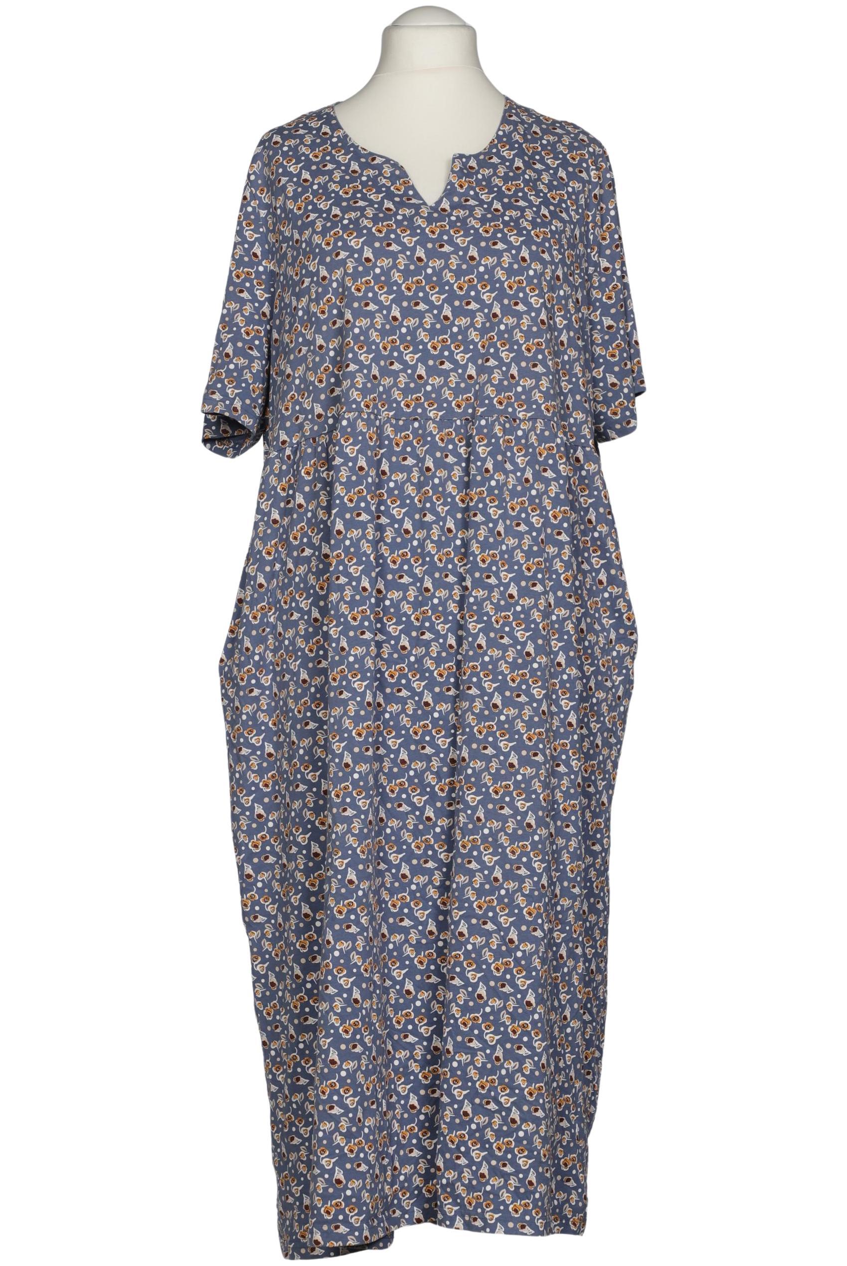 

Ulla Popken Damen Kleid, blau, Gr. 50
