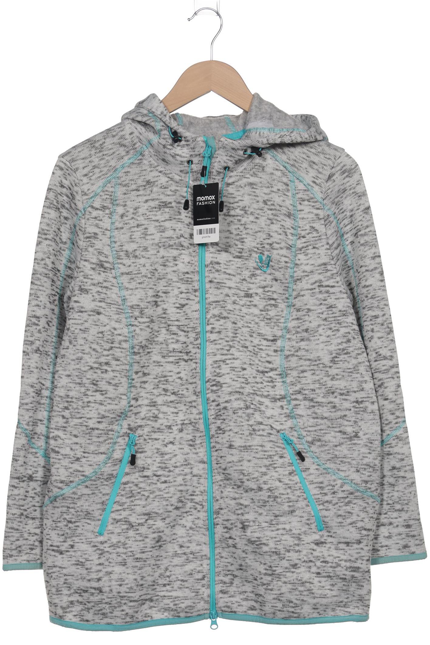 

Ulla Popken Damen Kapuzenpullover, grau, Gr. 42
