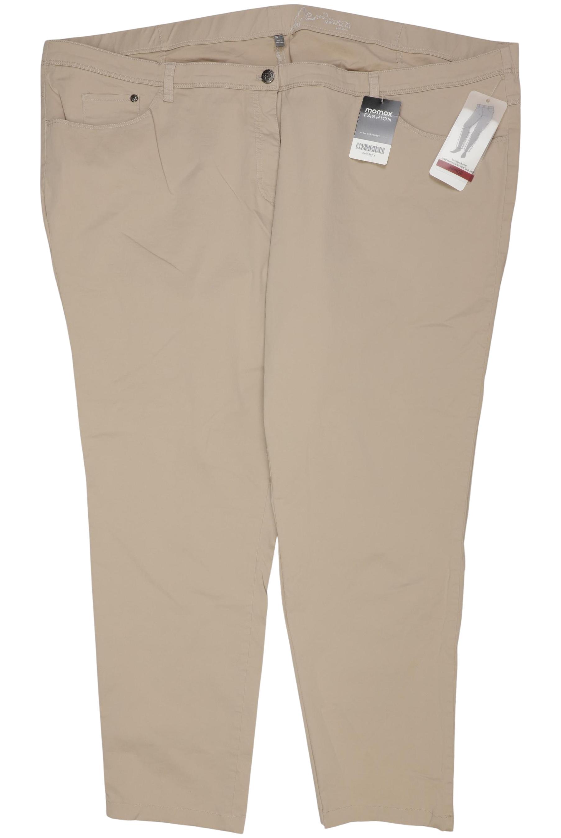 

Ulla Popken Damen Jeans, beige, Gr. 56