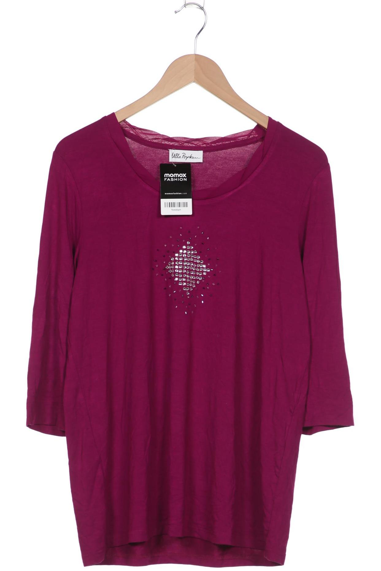 

Ulla Popken Damen Langarmshirt, bordeaux