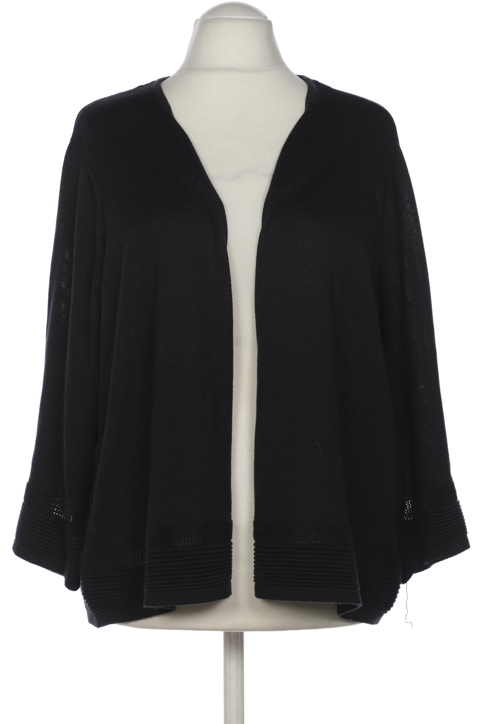 

Ulla Popken Damen Strickjacke, schwarz, Gr. 58