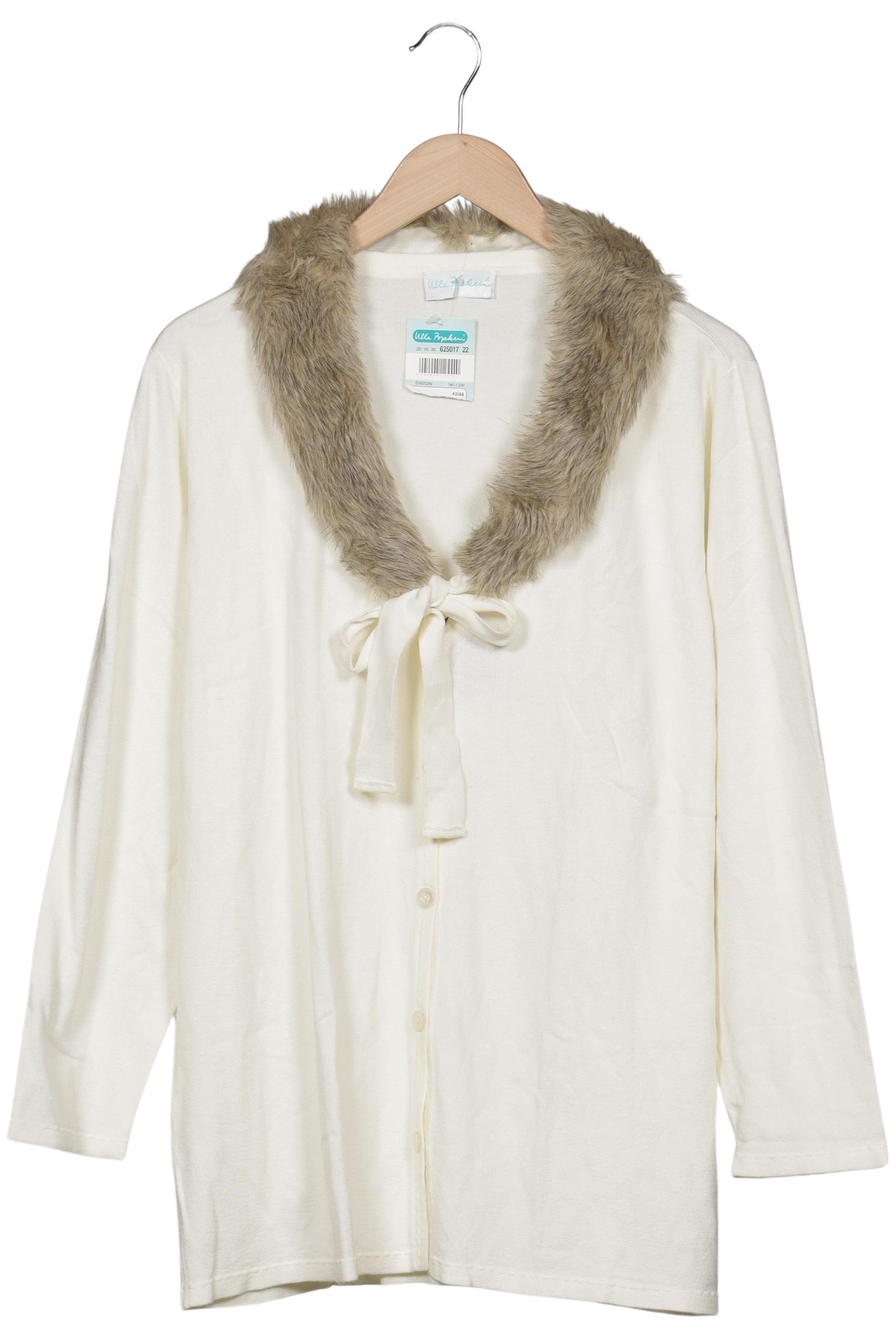 

Ulla Popken Damen Strickjacke, cremeweiß, Gr. 42