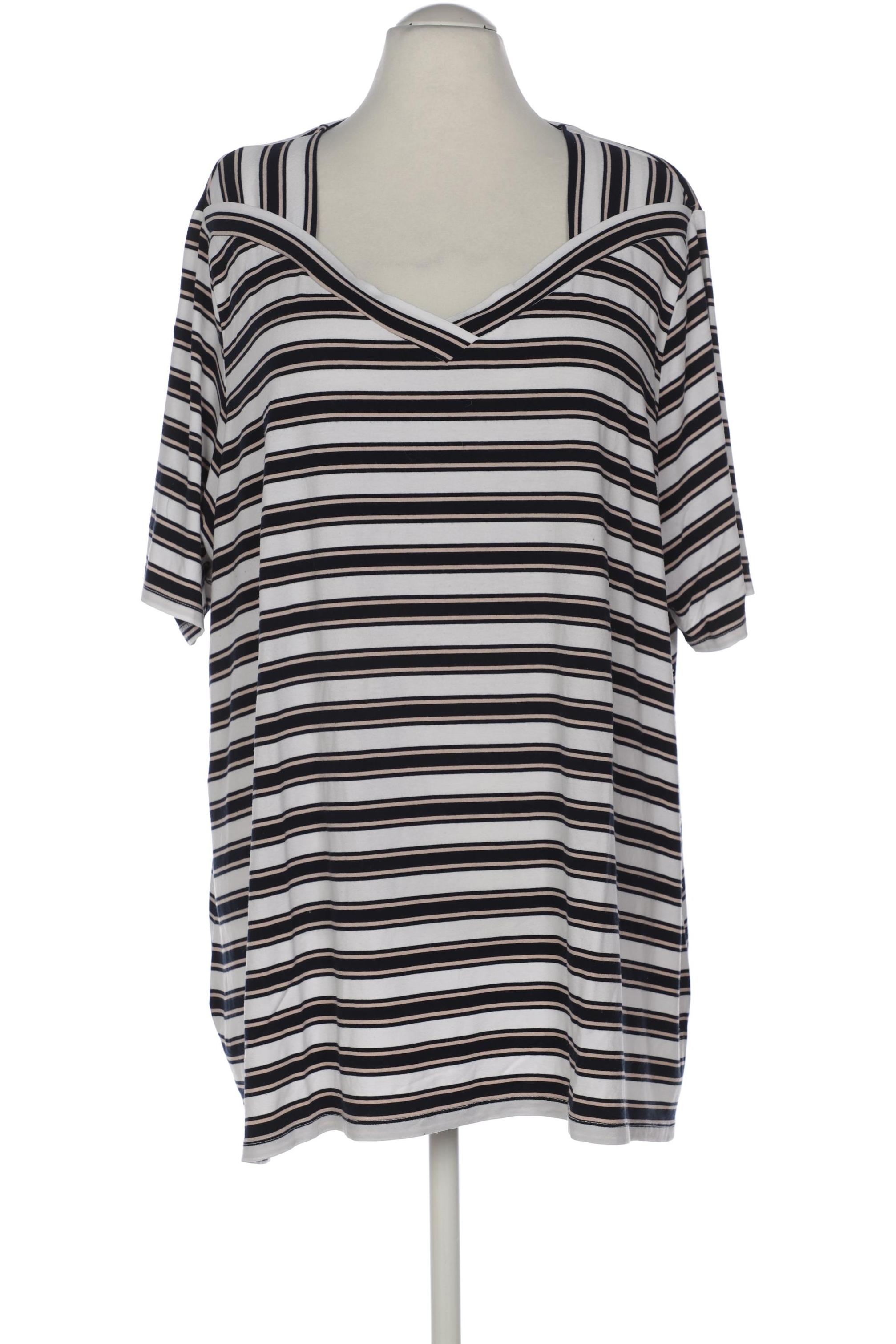 

Ulla Popken Damen T-Shirt, weiß, Gr. 54