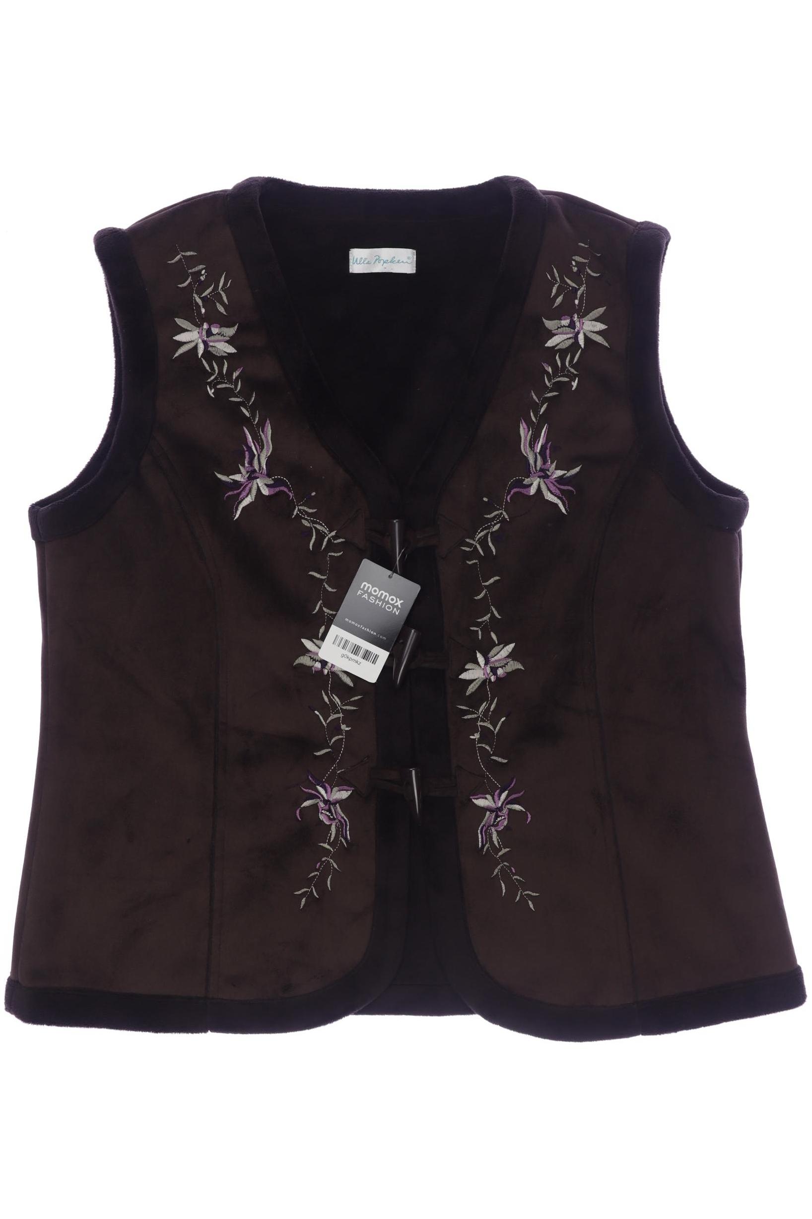 

Ulla Popken Damen Weste, braun, Gr. 42