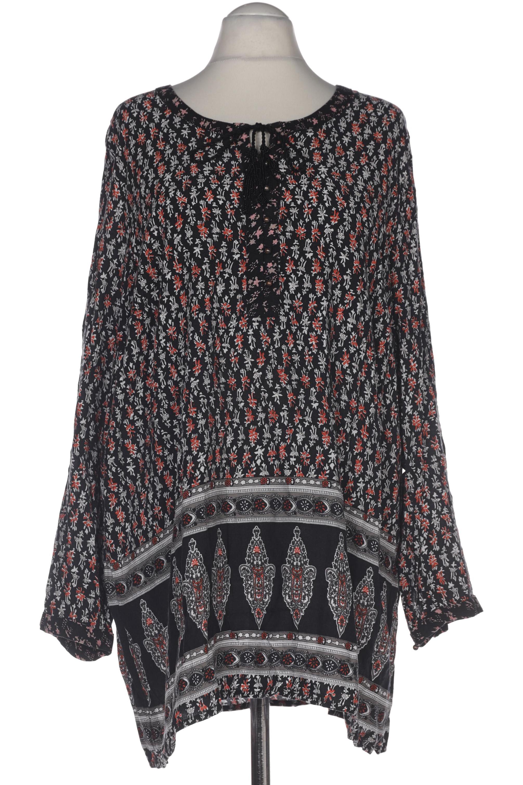 

Ulla Popken Damen Bluse, schwarz, Gr. 52