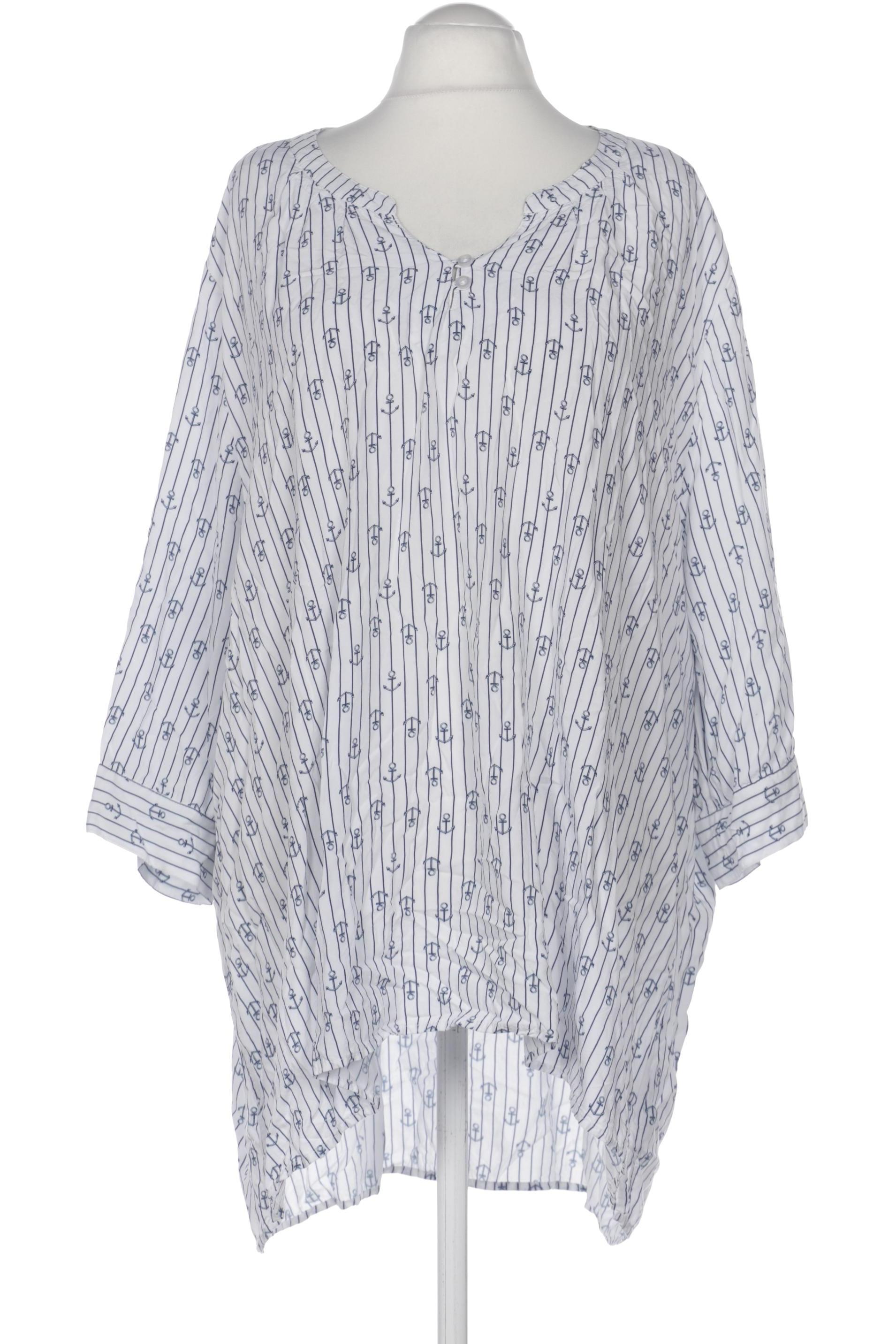 

Ulla Popken Damen Bluse, weiß, Gr. 58