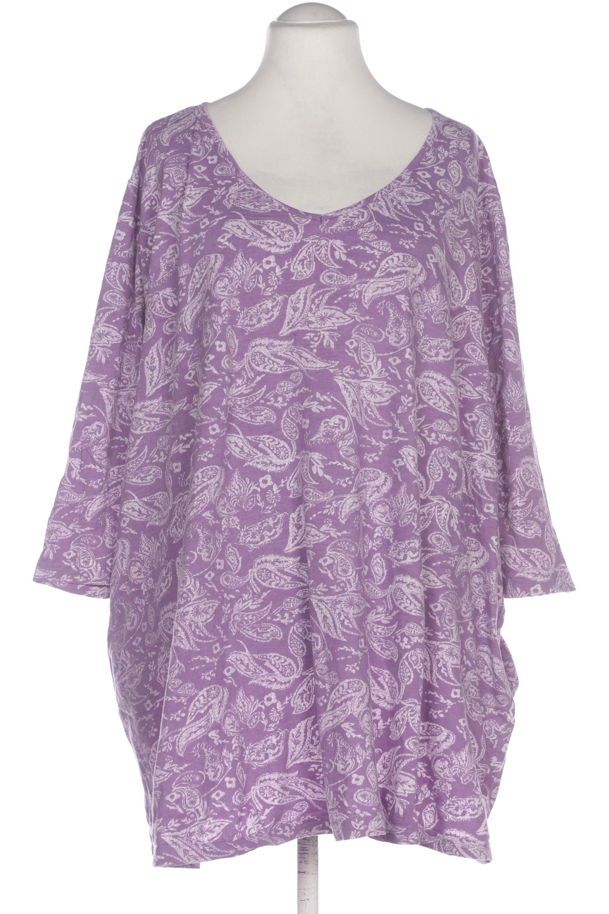

Ulla Popken Damen T-Shirt, flieder, Gr. 62