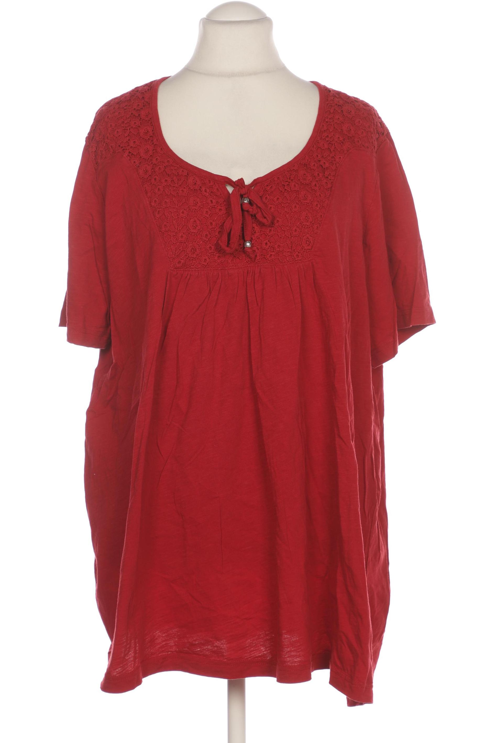 

Ulla Popken Damen T-Shirt, rot, Gr. 54