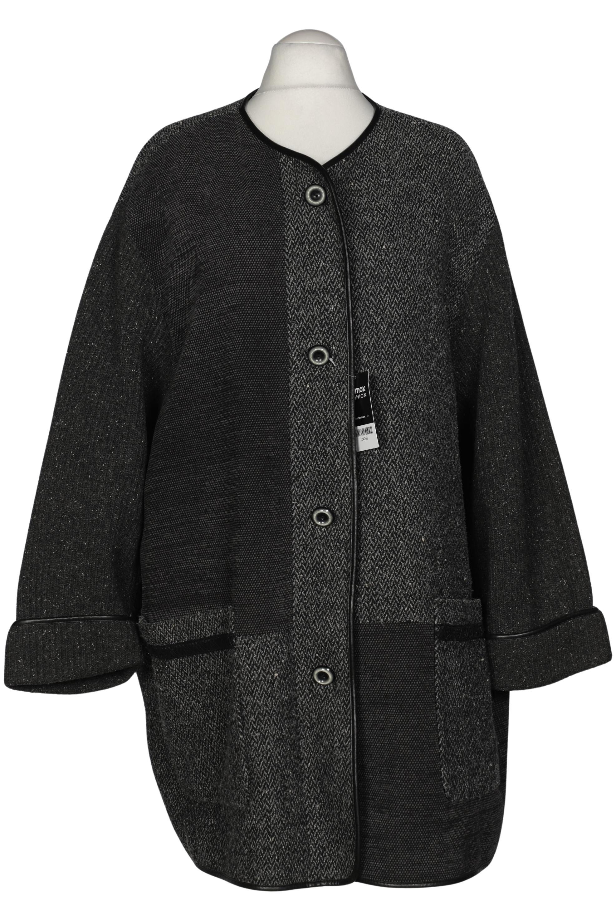 

Ulla Popken Damen Jacke, grau, Gr. 56