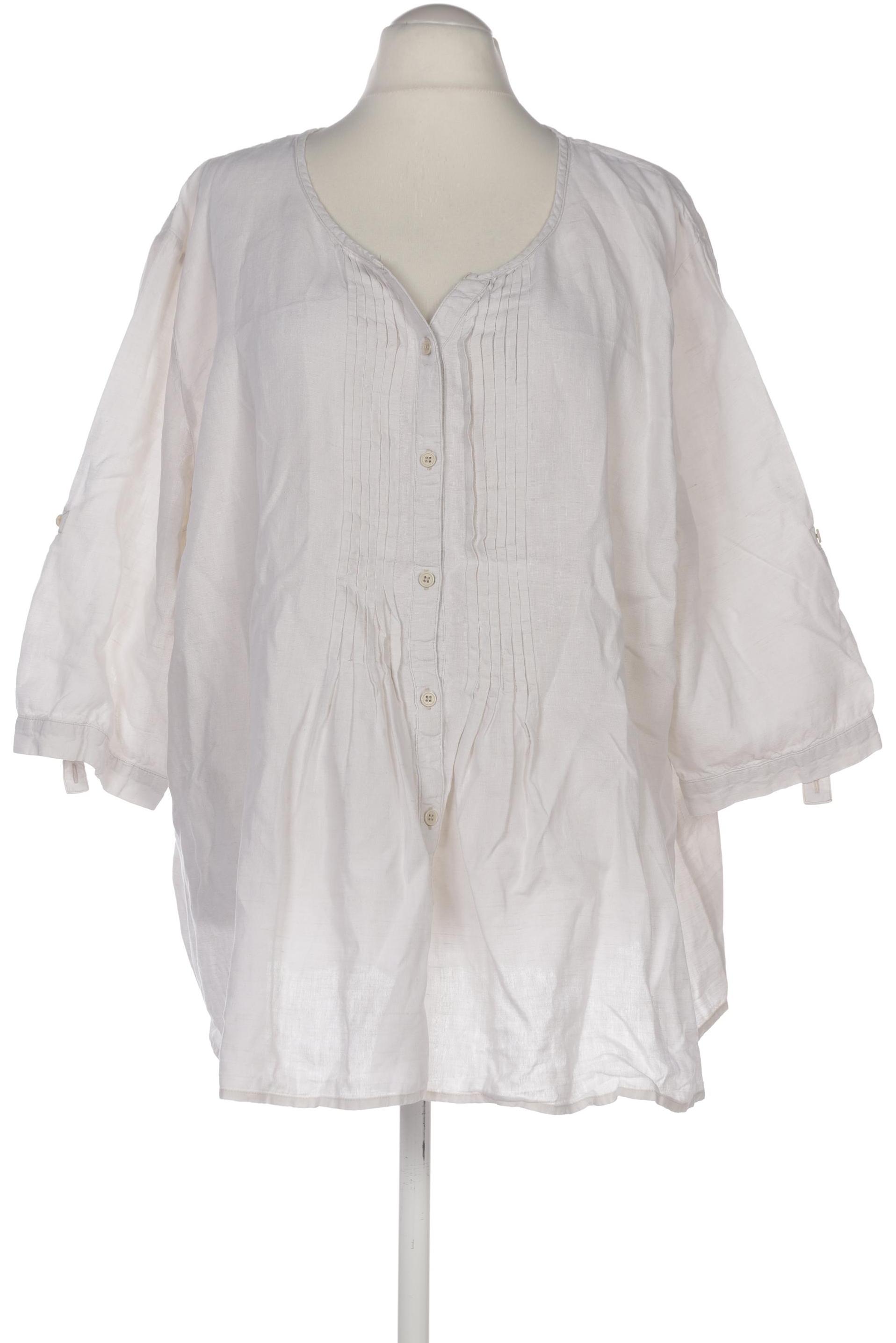 

Ulla Popken Damen Bluse, weiß, Gr. 54