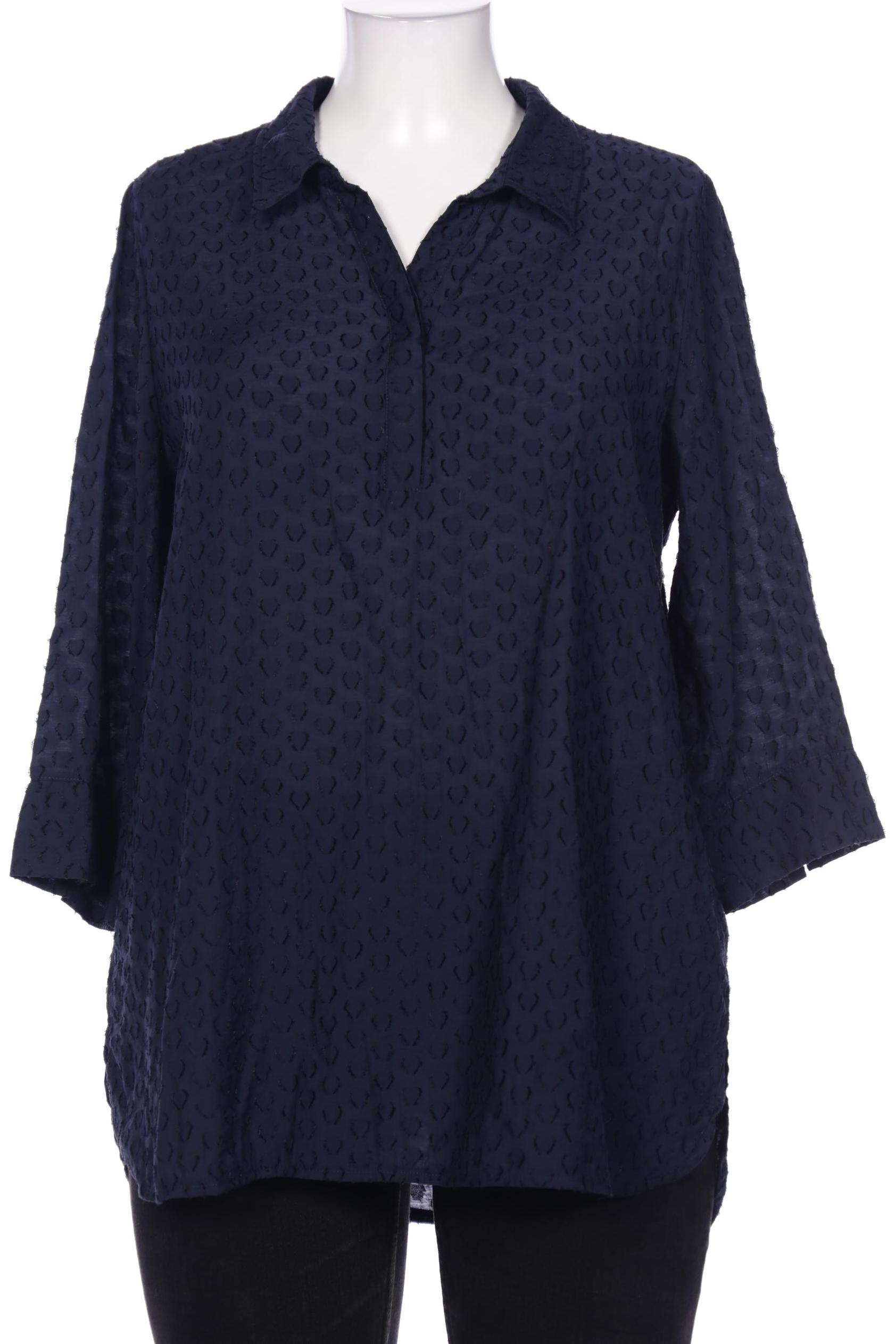 

Ulla Popken Damen Bluse, marineblau, Gr. 42