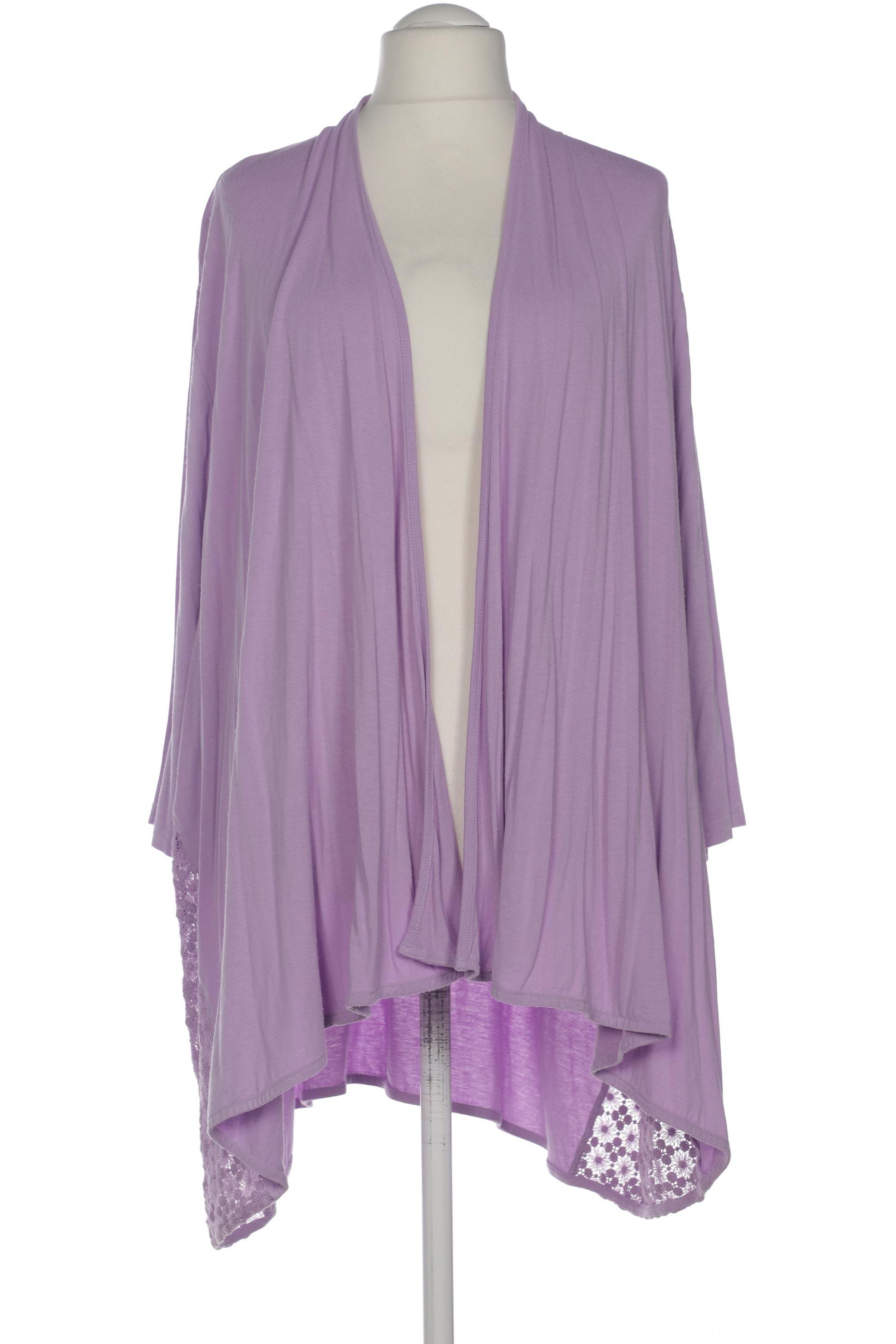 

Ulla Popken Damen Strickjacke, flieder, Gr. 54