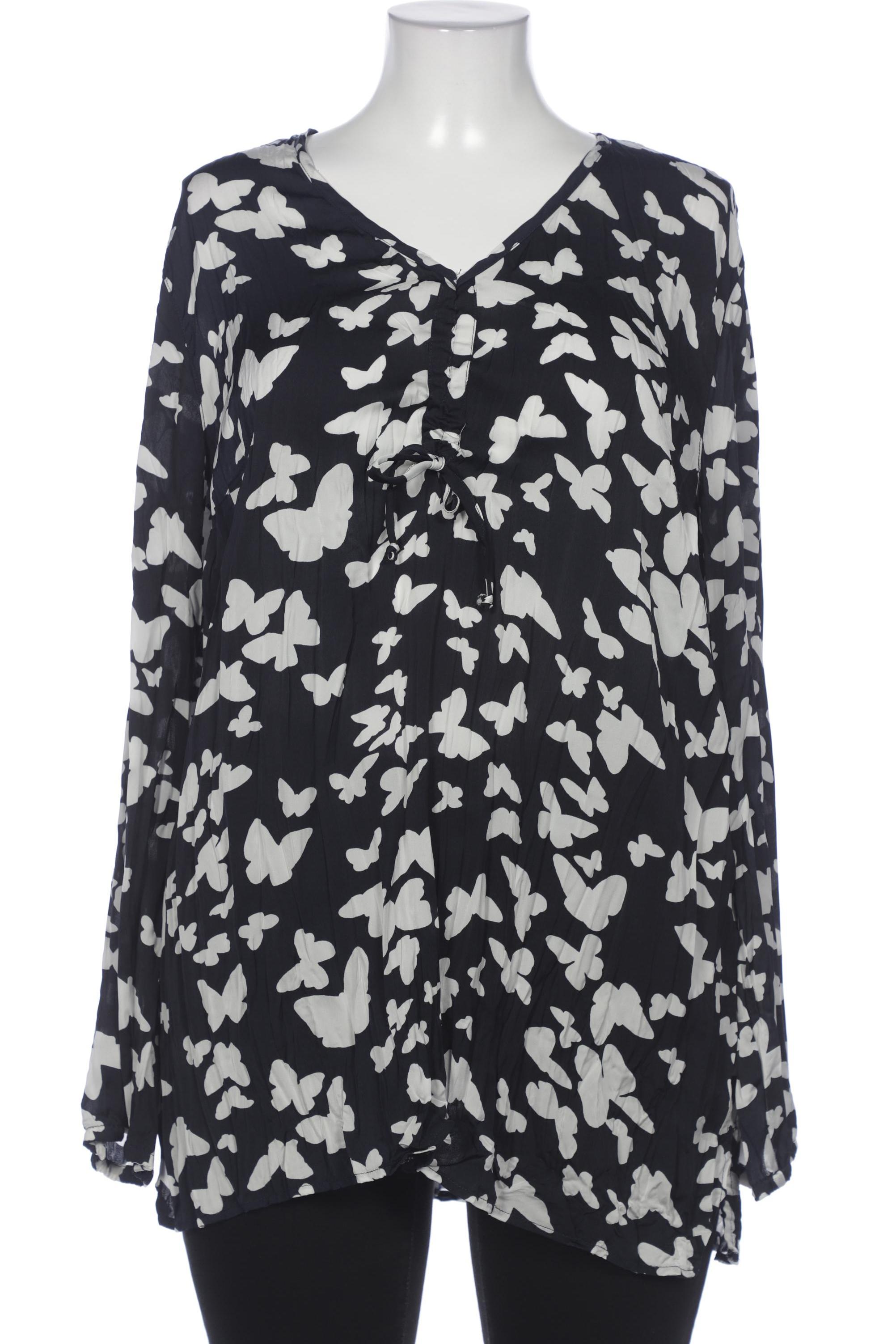 

Ulla Popken Damen Bluse, marineblau, Gr. 46