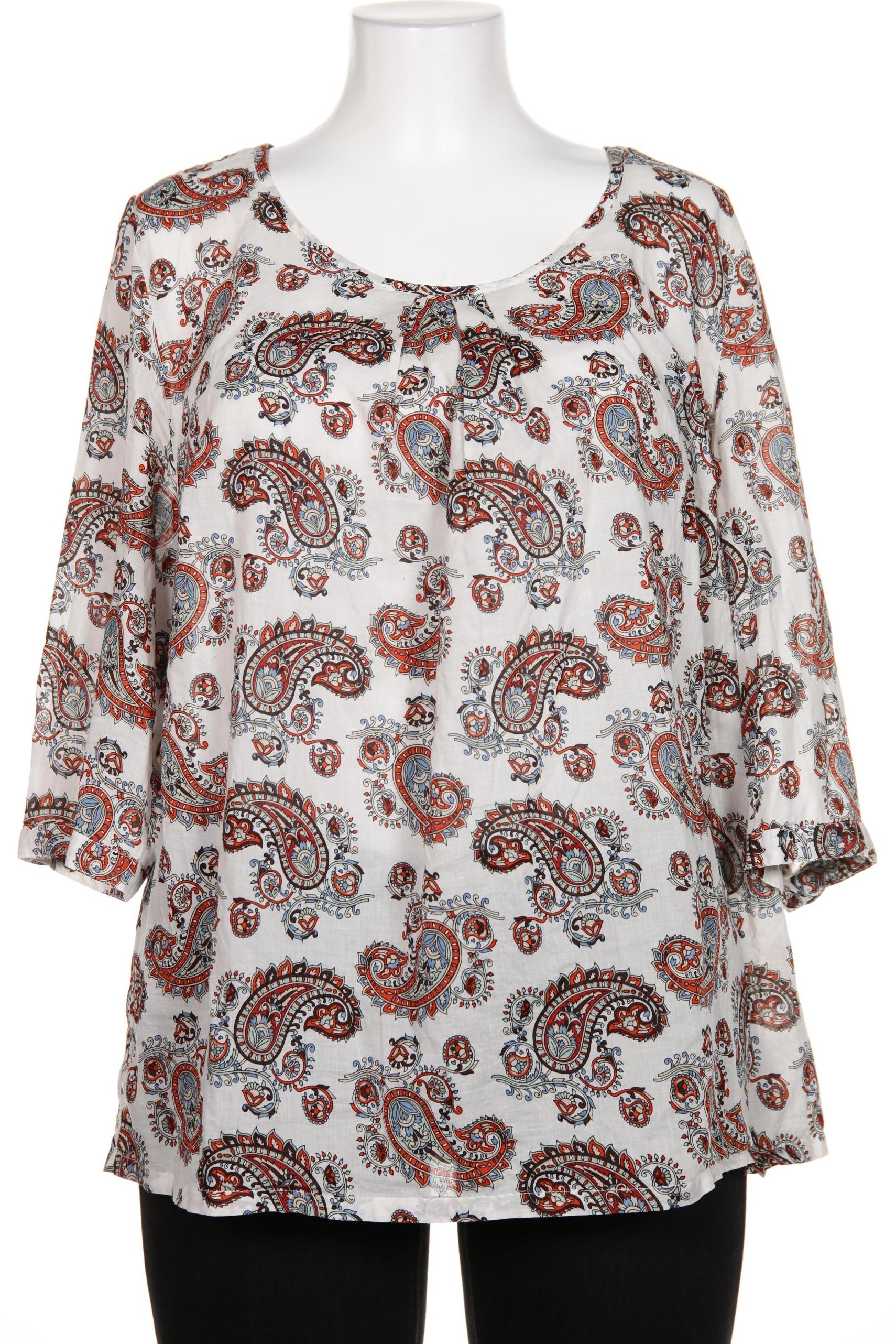 

Ulla Popken Damen Bluse, weiß, Gr. 46