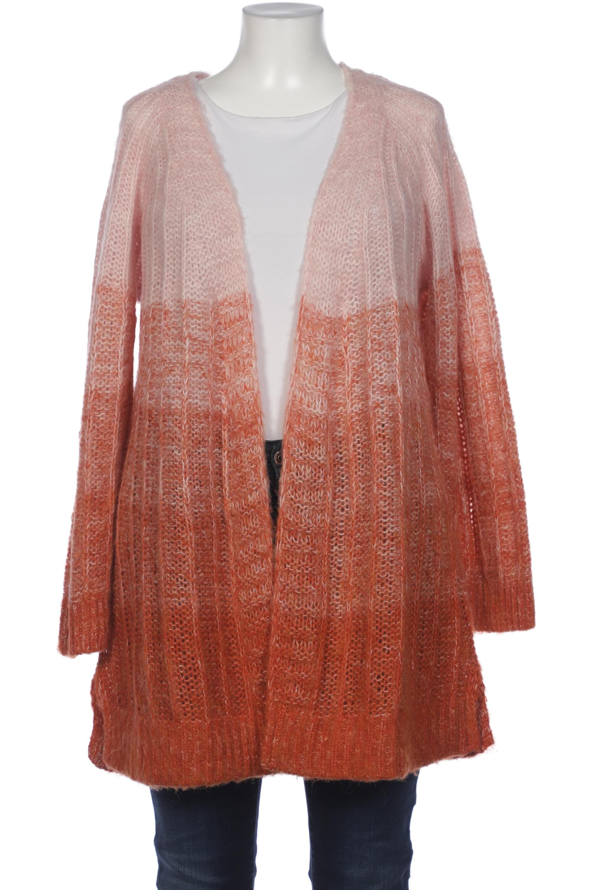 

Ulla Popken Damen Strickjacke, orange, Gr. 46