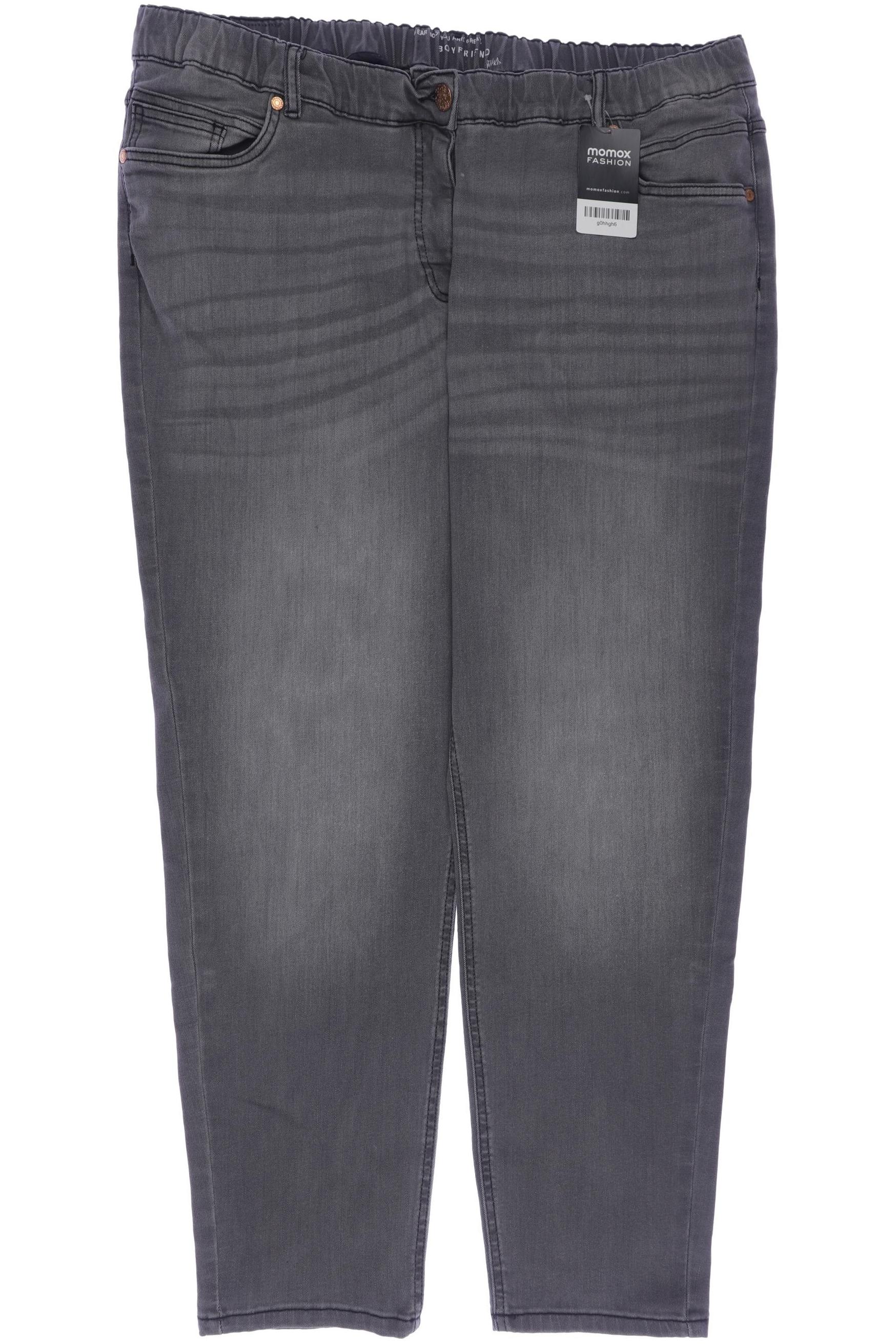 

Ulla Popken Damen Jeans, grau, Gr. 50