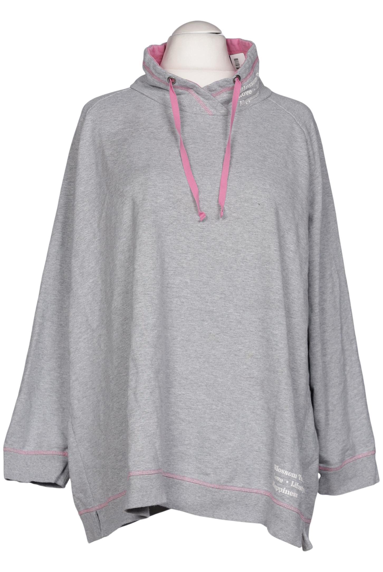 

Ulla Popken Damen Sweatshirt, grau, Gr. 62