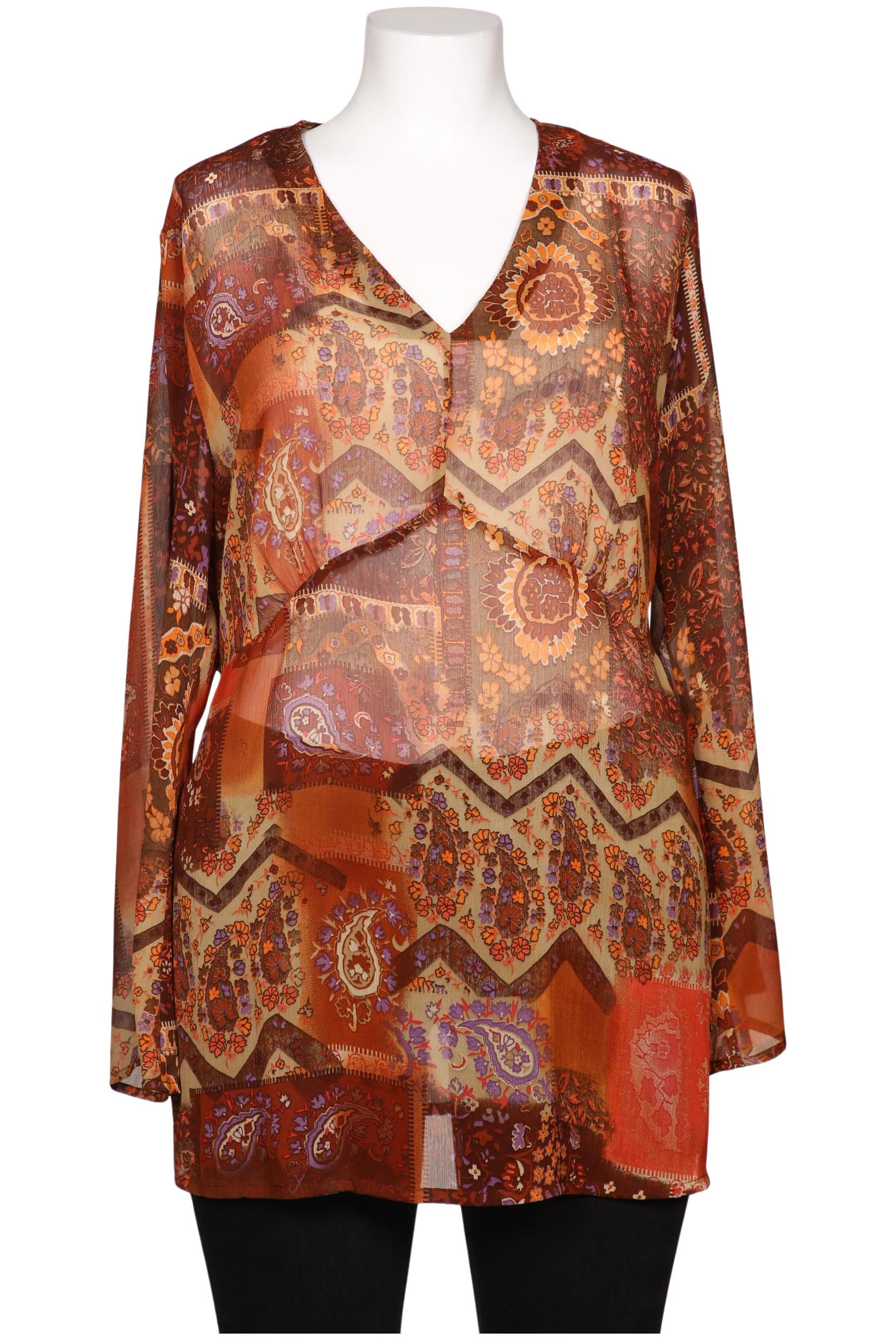 

Ulla Popken Damen Bluse, braun, Gr. 46