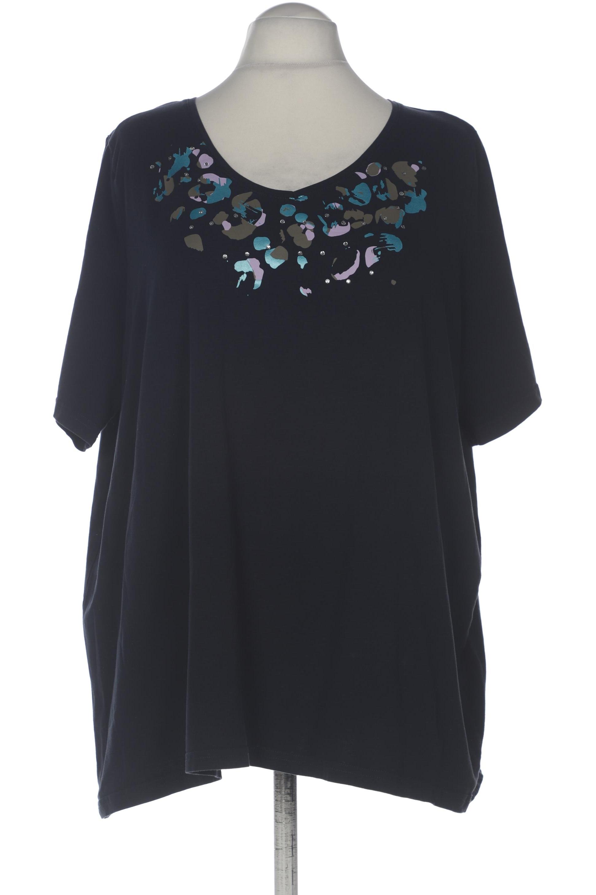 

Ulla Popken Damen T-Shirt, marineblau, Gr. 56