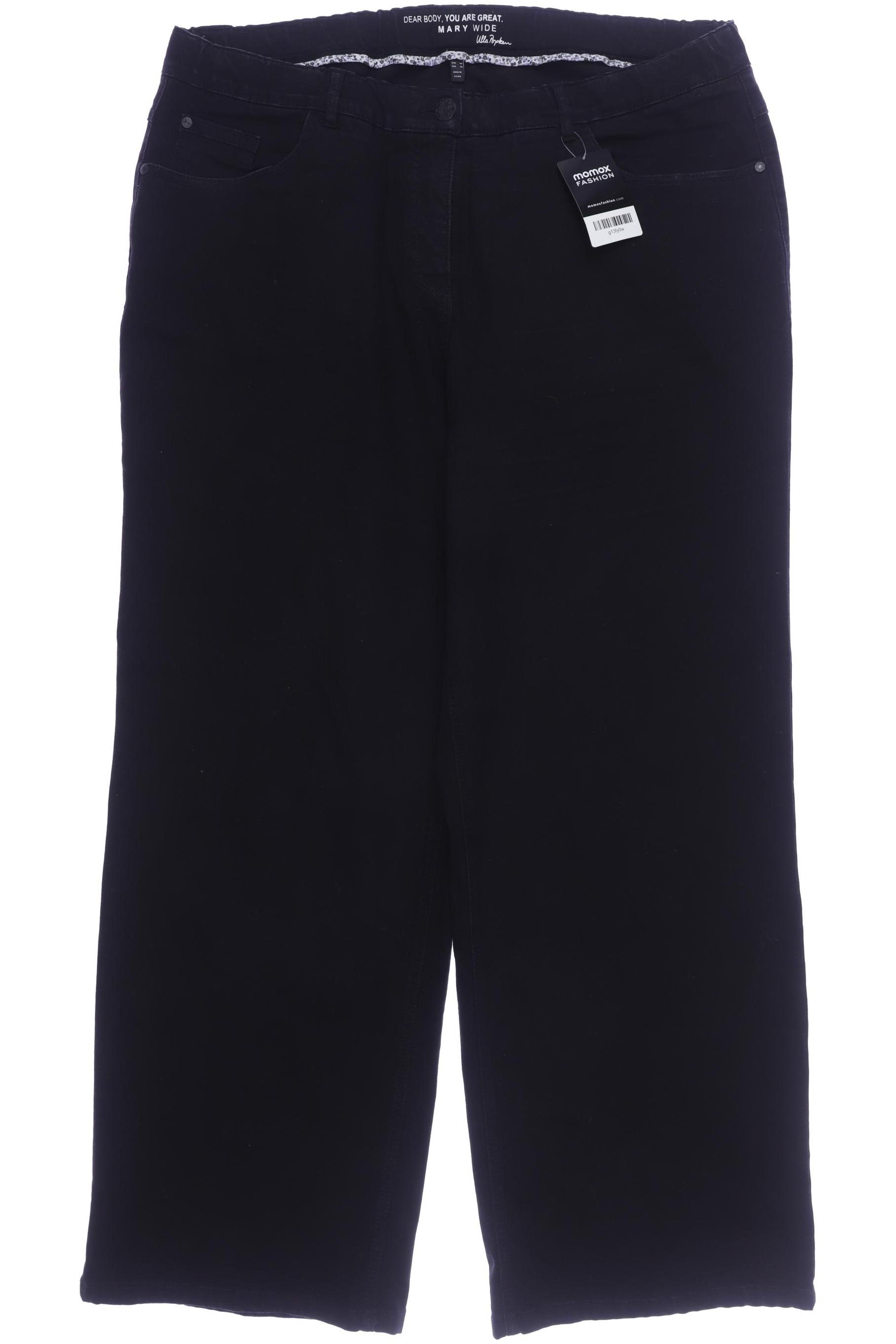 

Ulla Popken Damen Jeans, schwarz