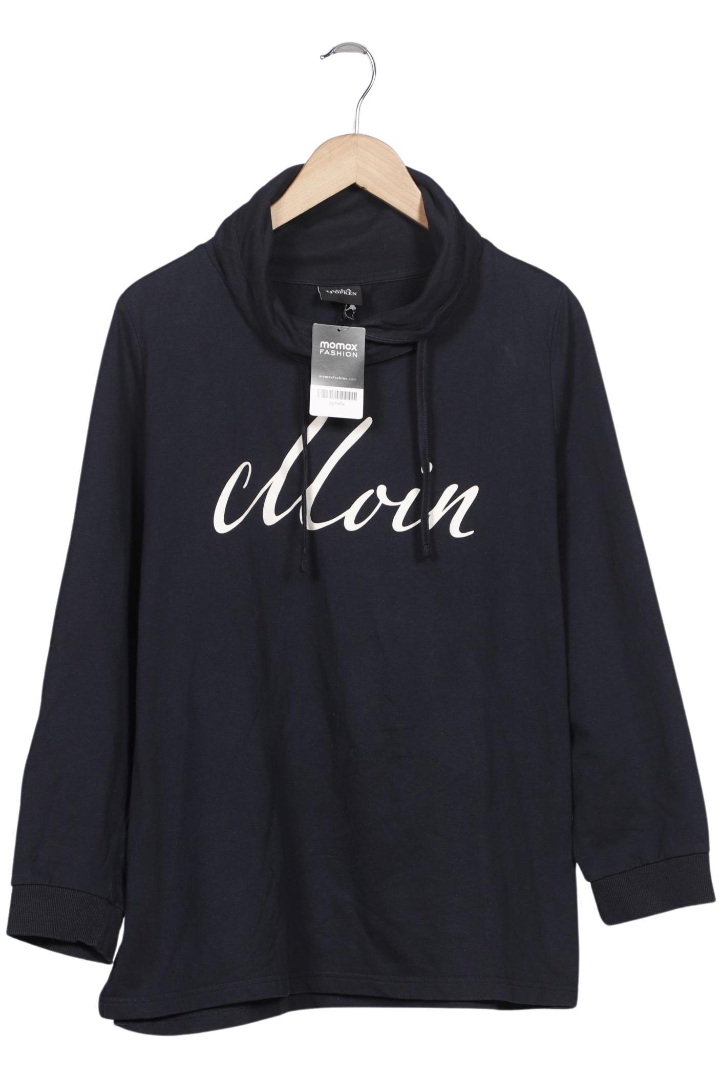 

Ulla Popken Damen Sweatshirt, marineblau, Gr. 46