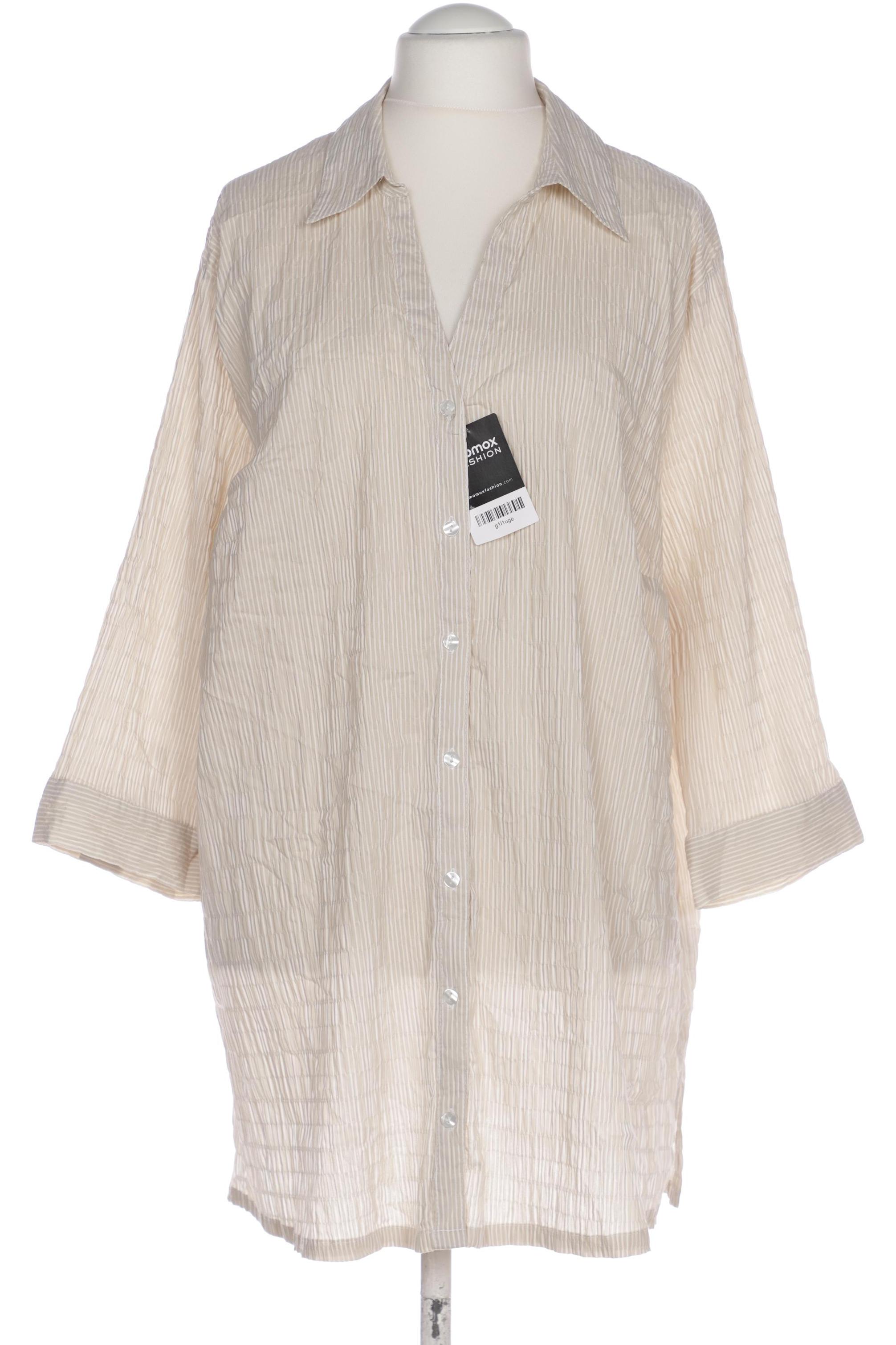 

Ulla Popken Damen Bluse, beige, Gr. 54