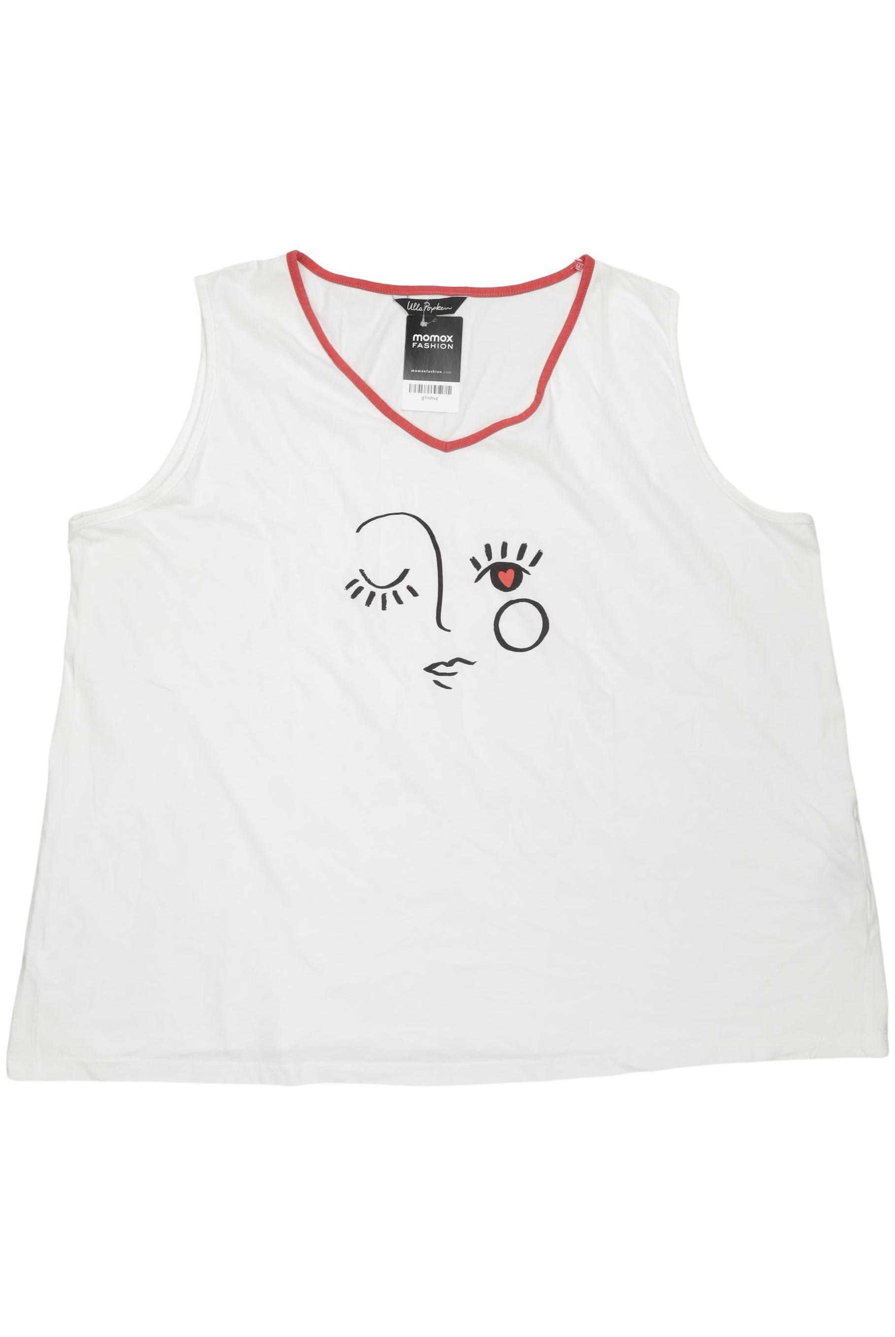 

Ulla Popken Damen Top, weiß, Gr. 54