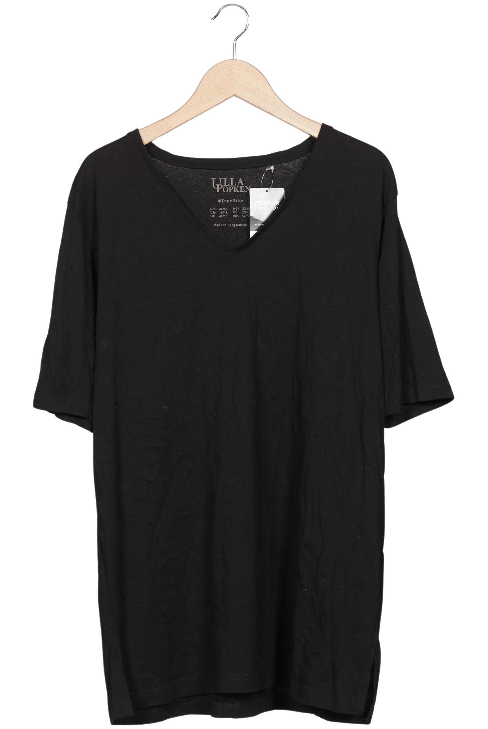 

Ulla Popken Damen T-Shirt, schwarz, Gr. 46