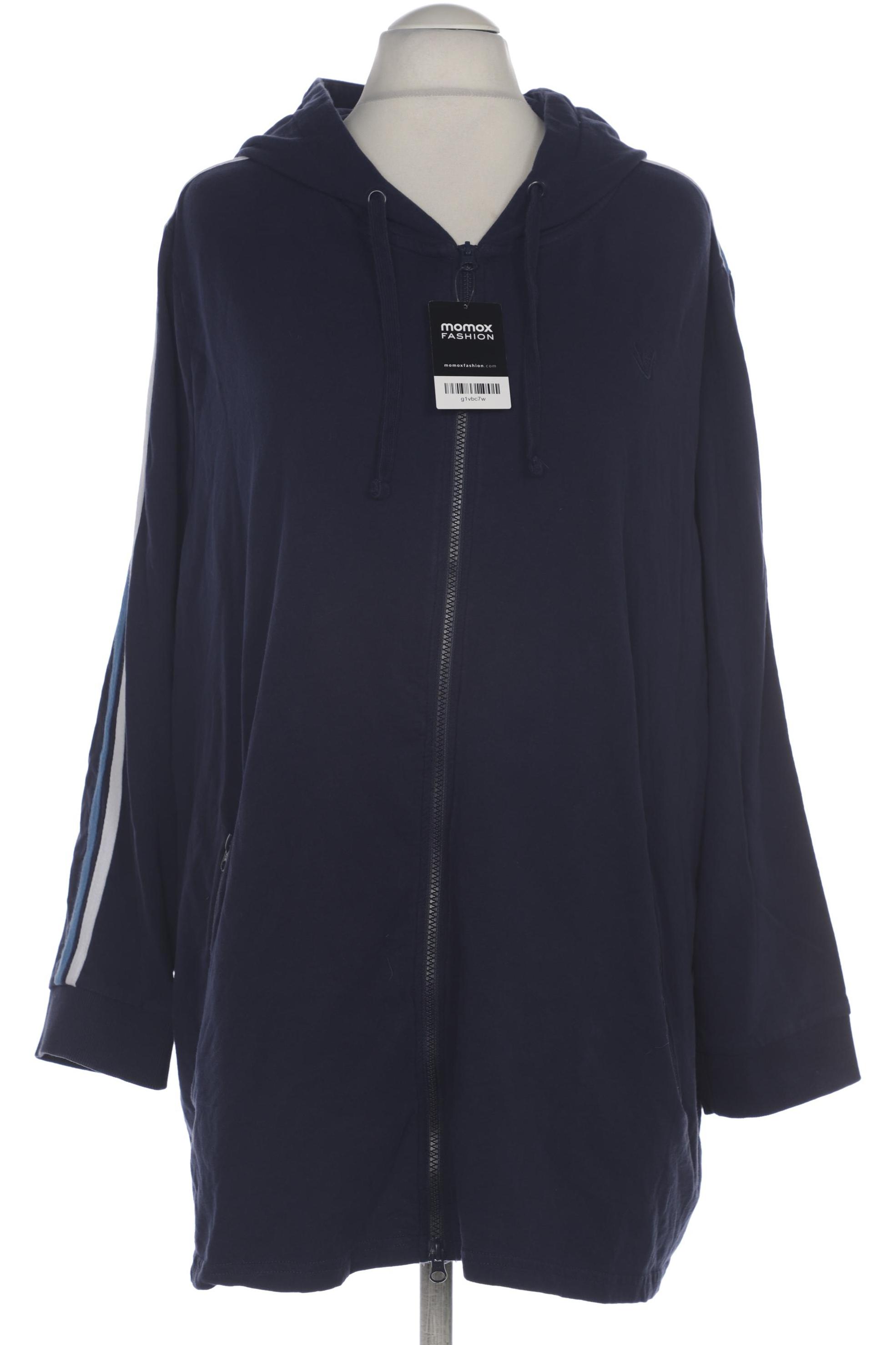 

Ulla Popken Damen Kapuzenpullover, marineblau, Gr. 54