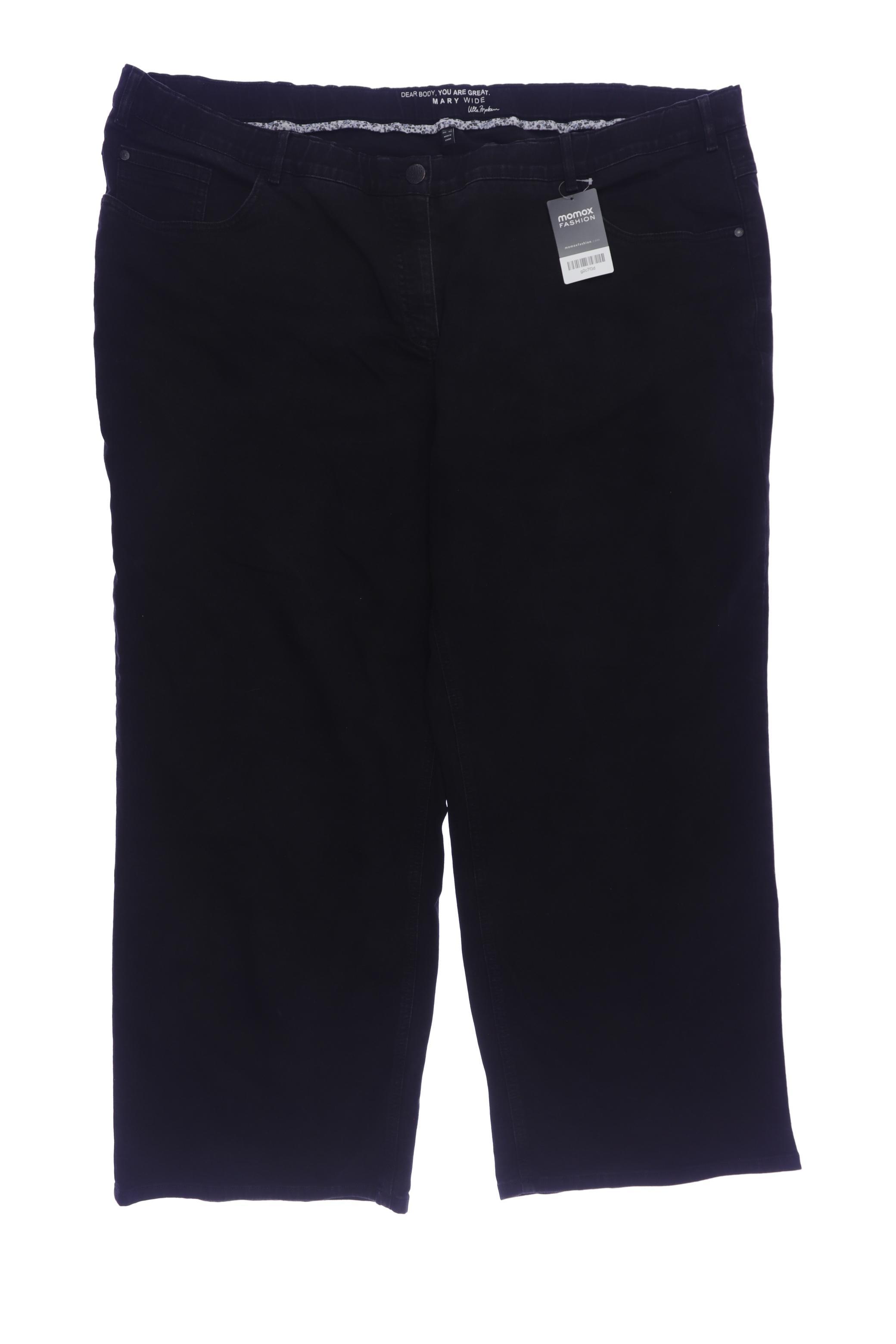 

Ulla Popken Damen Jeans, schwarz, Gr. 28