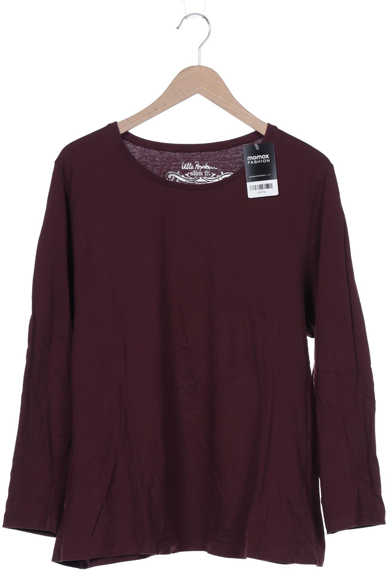 

Ulla Popken Damen Langarmshirt, bordeaux