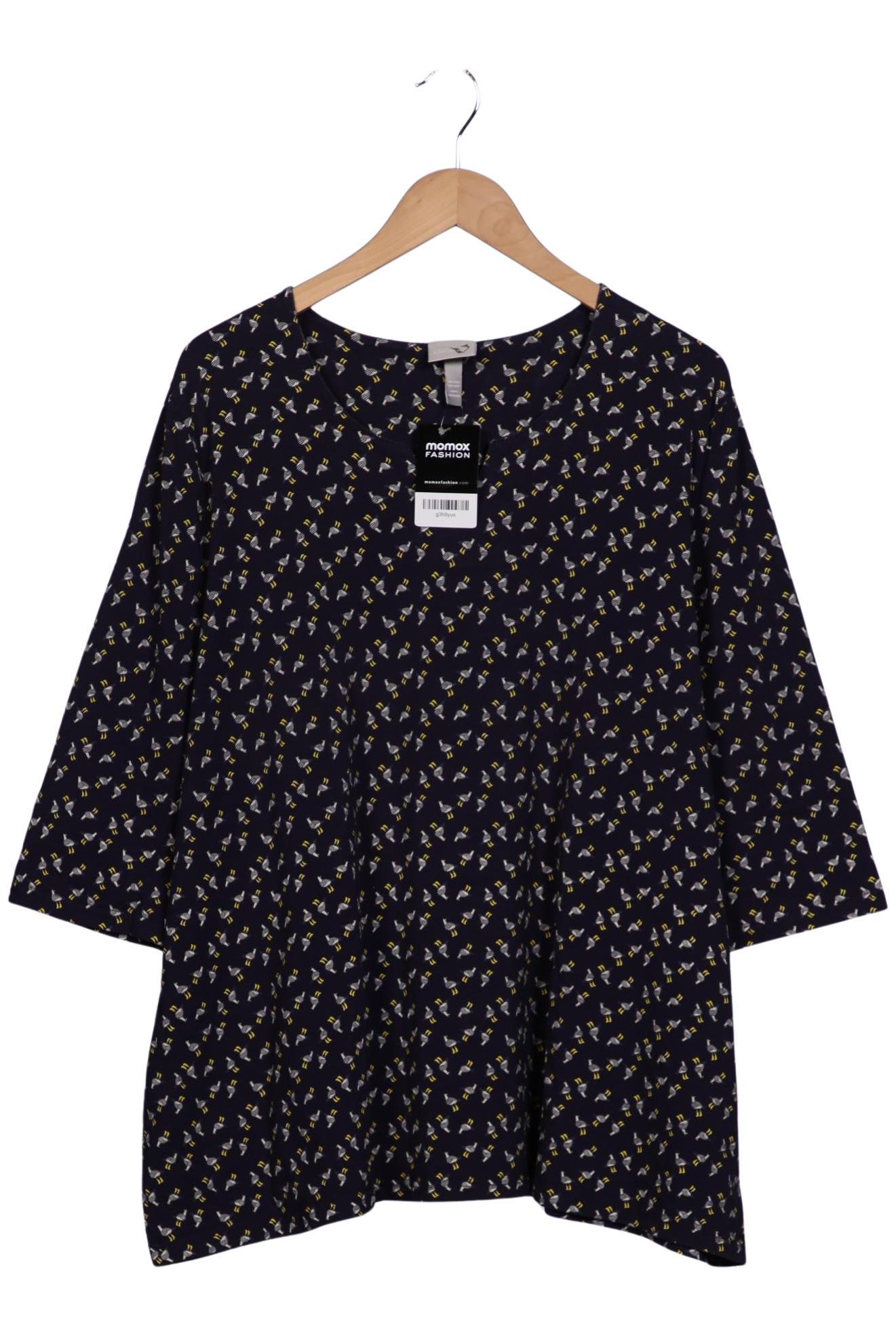 

Ulla Popken Damen Langarmshirt, marineblau, Gr. 50