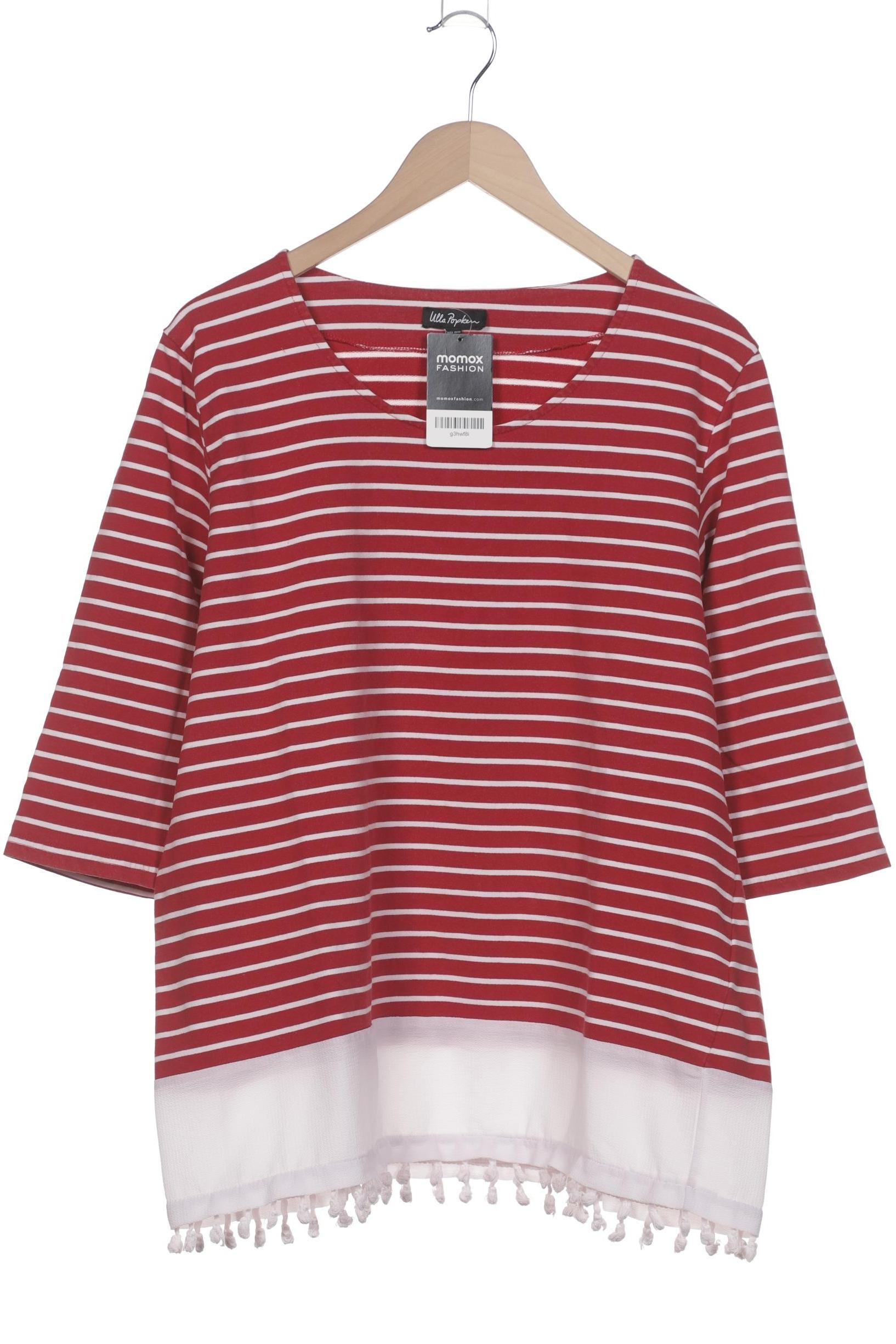 

Ulla Popken Damen T-Shirt, rot, Gr. 46