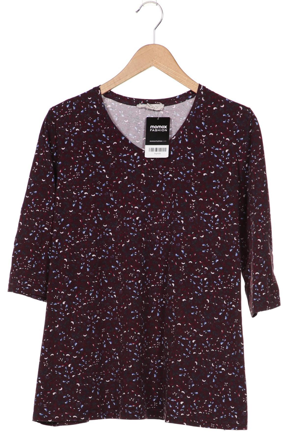 

Ulla Popken Damen Langarmshirt, bordeaux