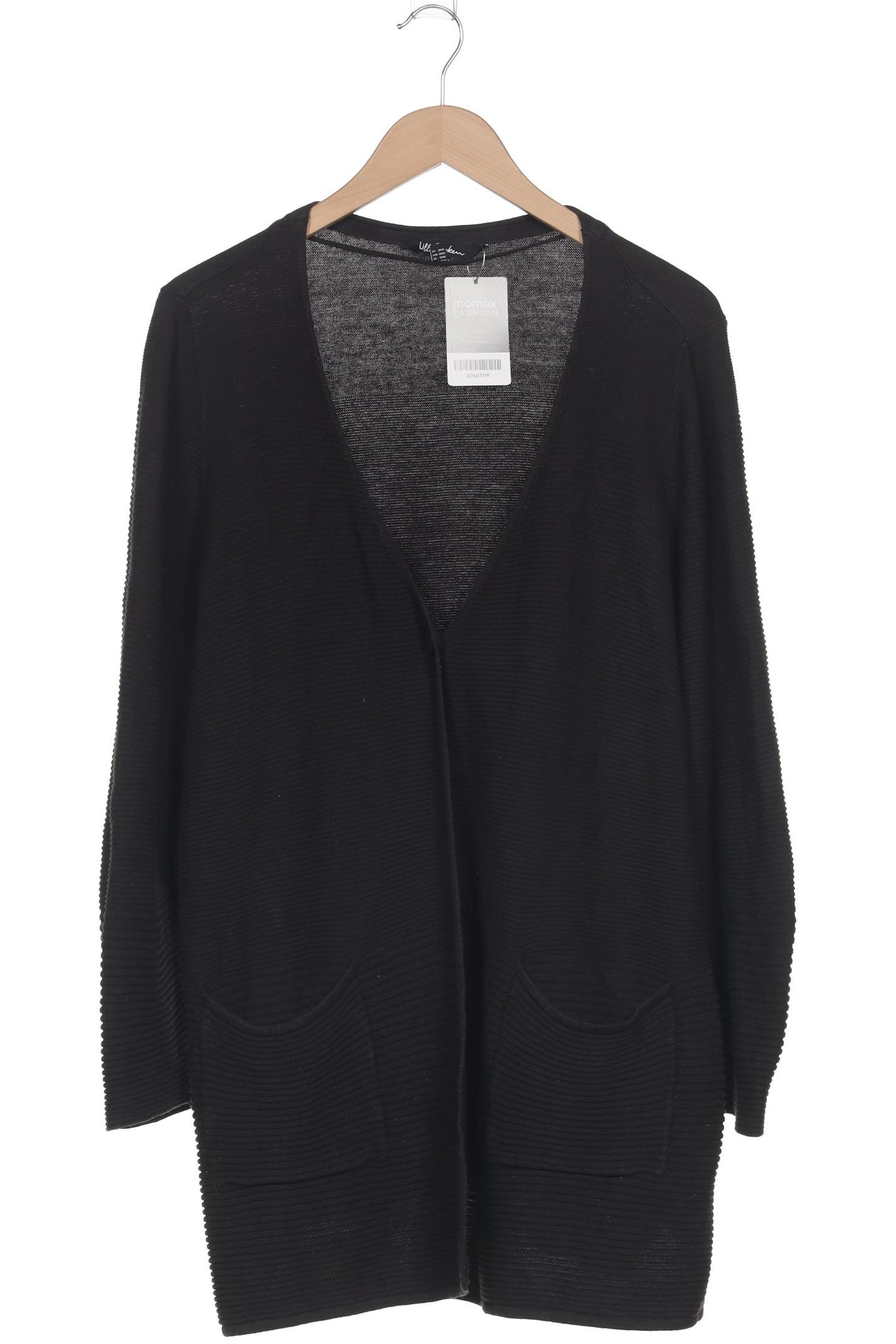 

Ulla Popken Damen Strickjacke, schwarz, Gr. 50