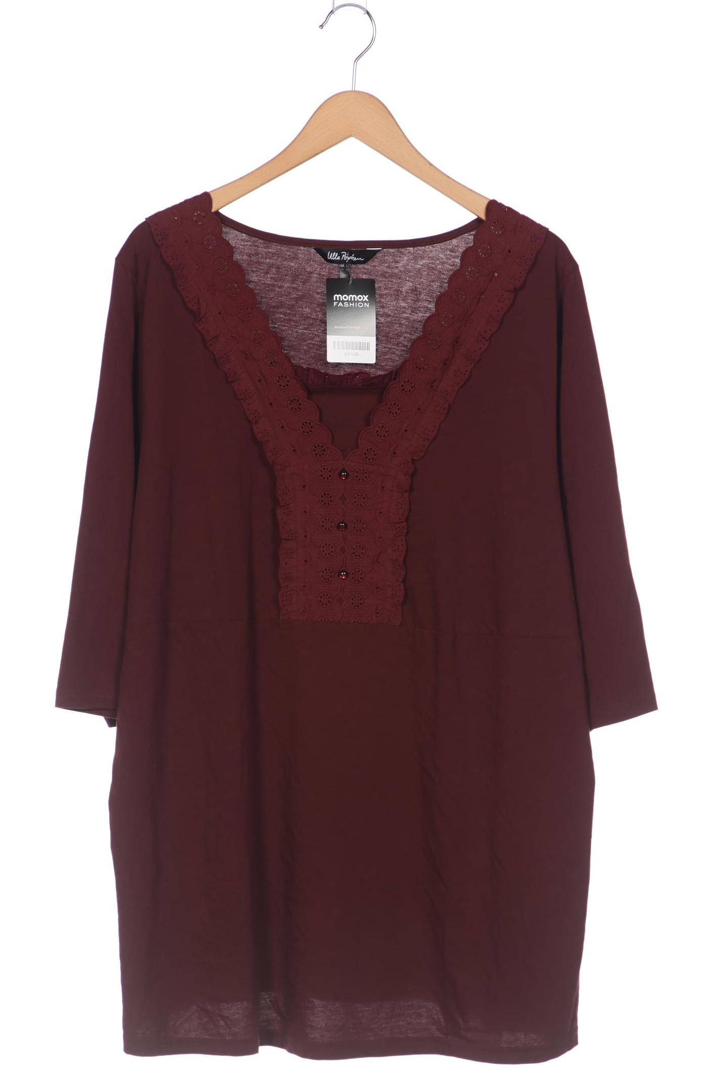 

Ulla Popken Damen T-Shirt, bordeaux, Gr. 50