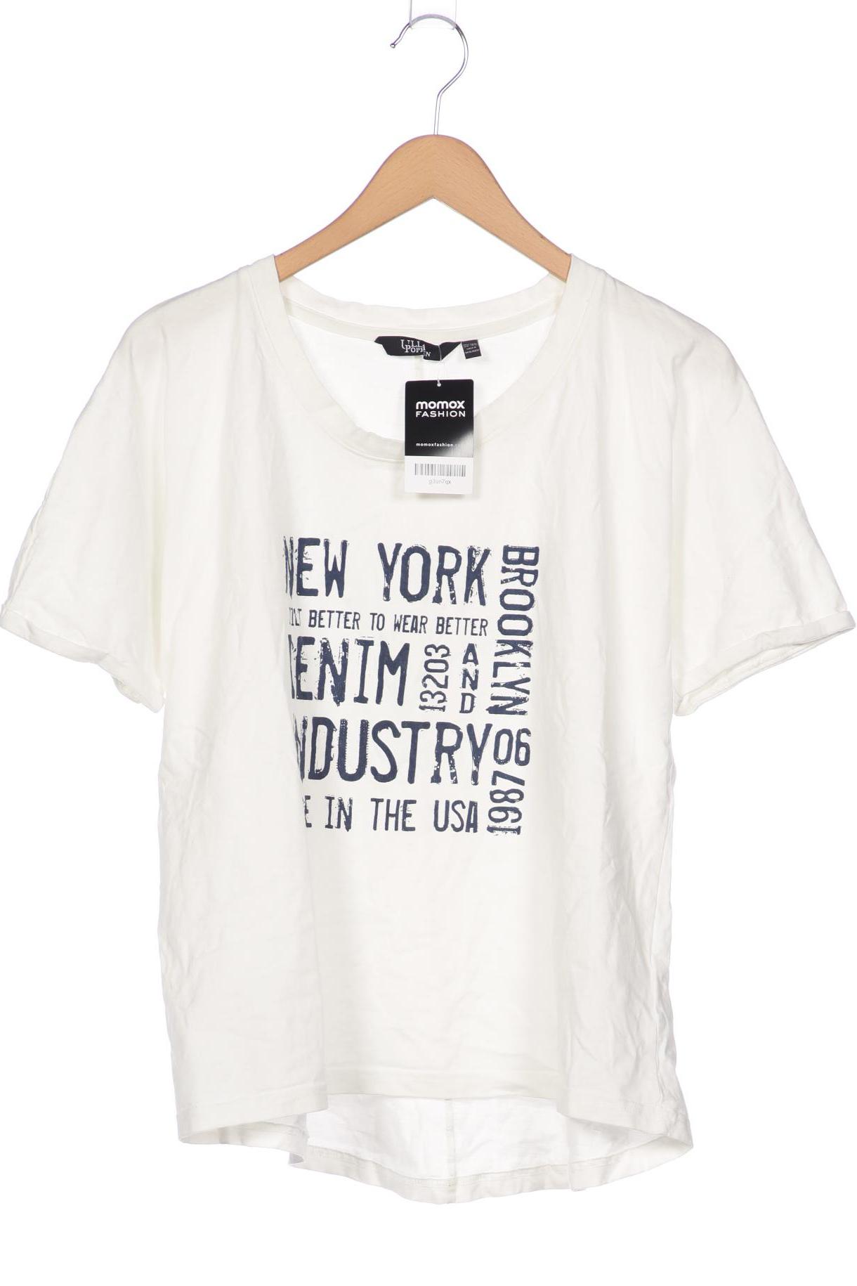 

Ulla Popken Damen T-Shirt, weiß, Gr. 46