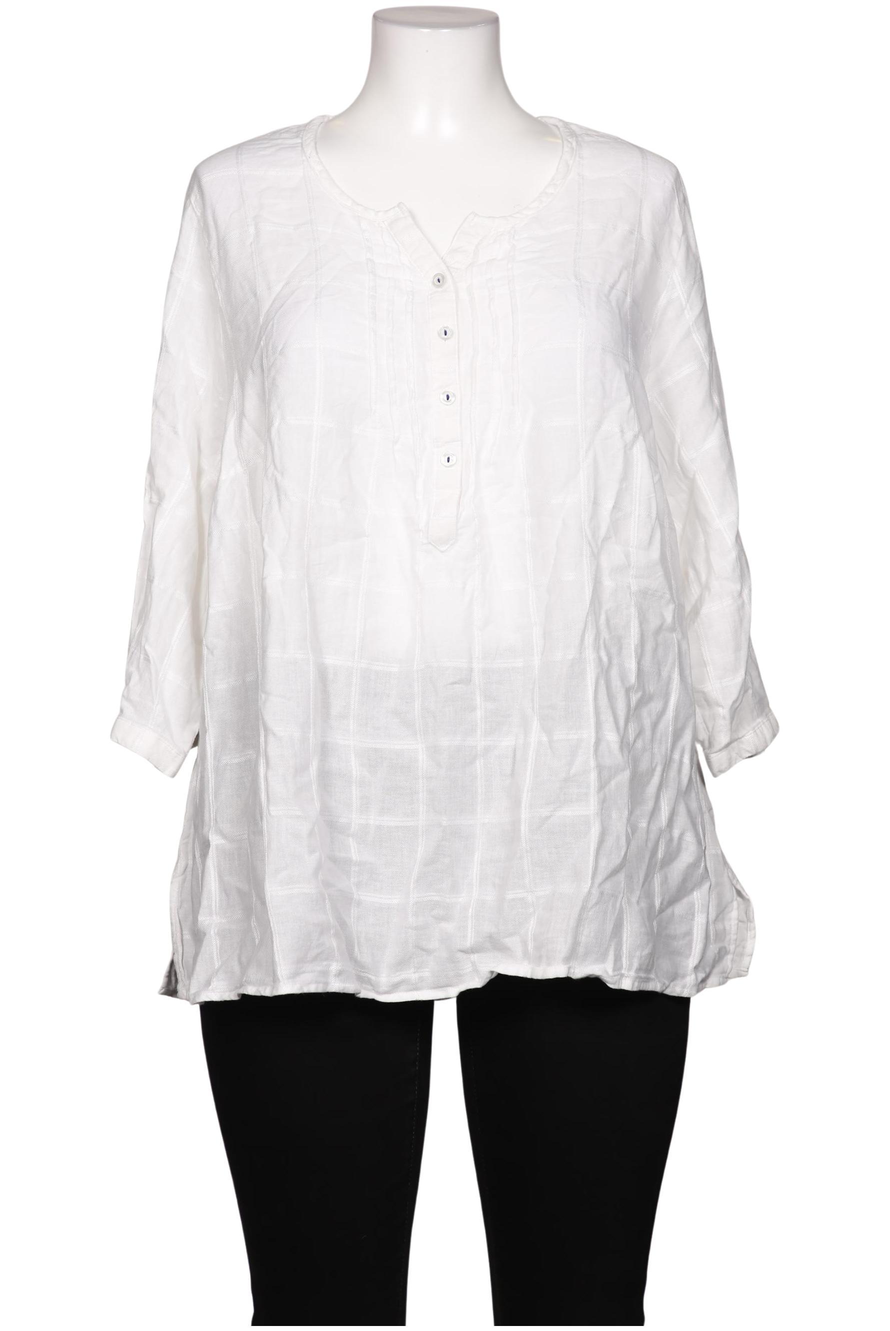 

Ulla Popken Damen Bluse, weiß, Gr. 50