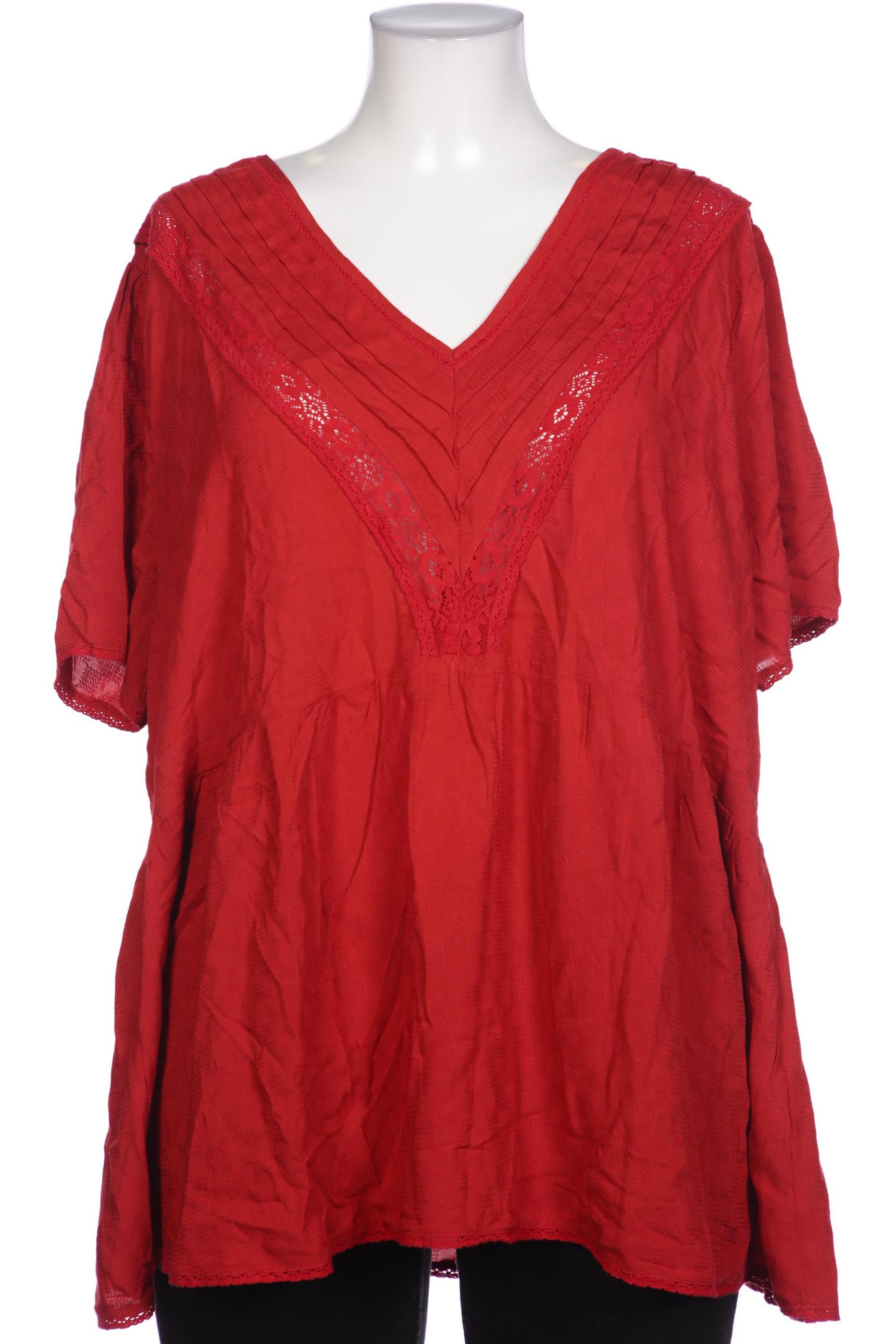 

Ulla Popken Damen Bluse, rot, Gr. 50