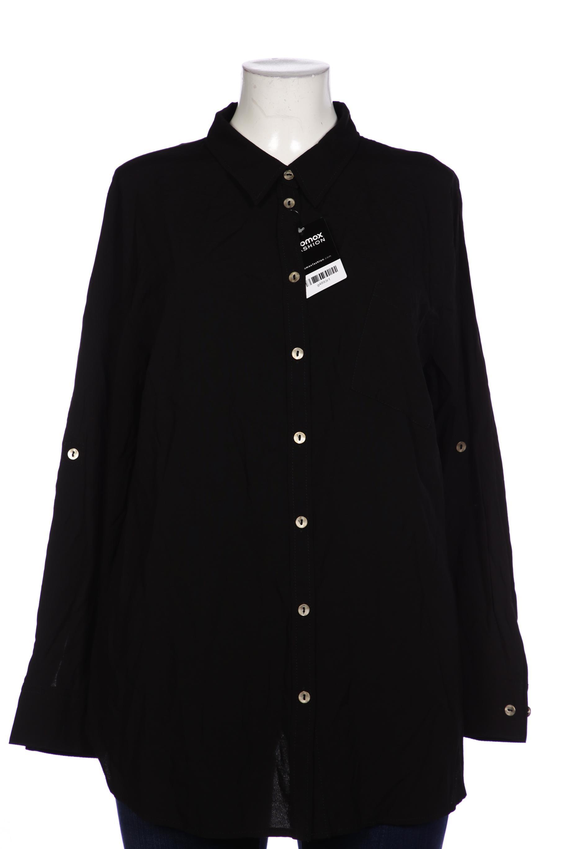 

Ulla Popken Damen Bluse, schwarz, Gr. 46