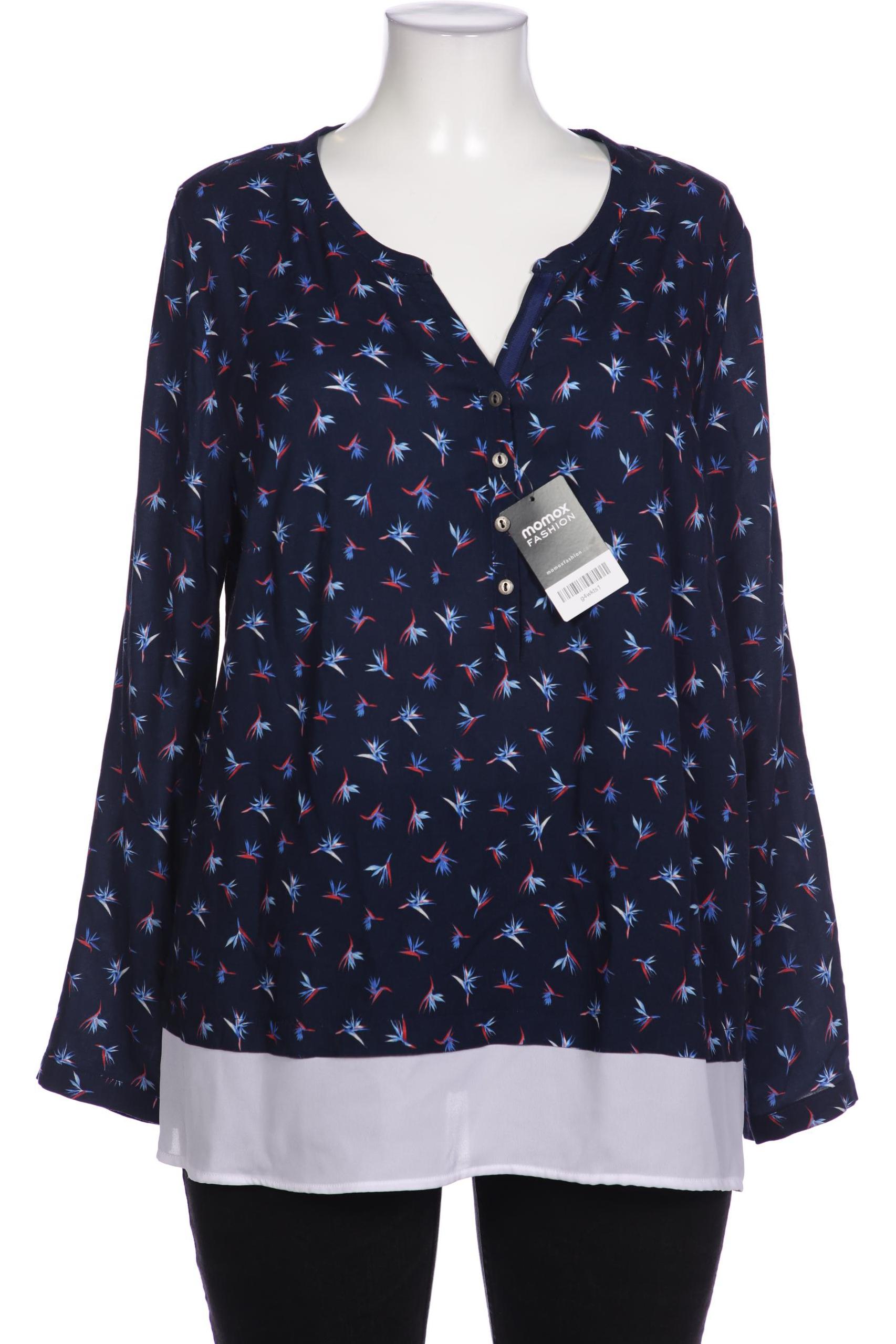 

Ulla Popken Damen Bluse, marineblau, Gr. 46