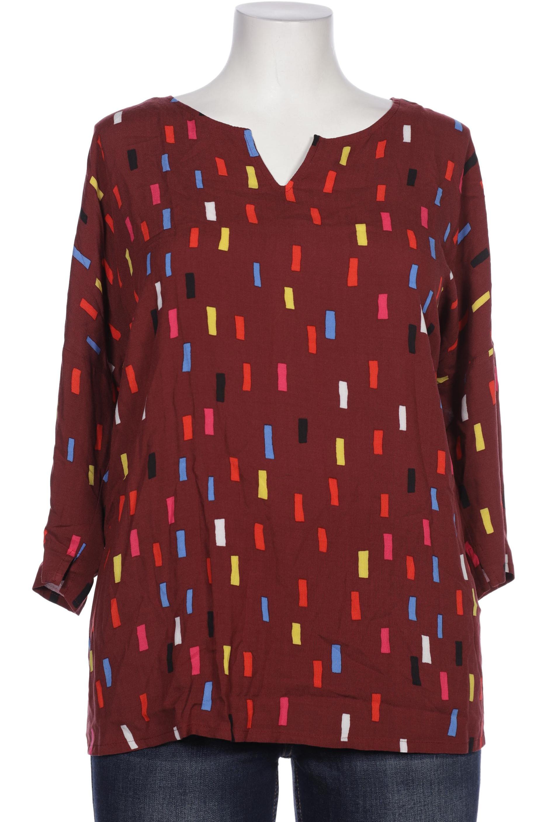 

Ulla Popken Damen Bluse, bordeaux, Gr. 46