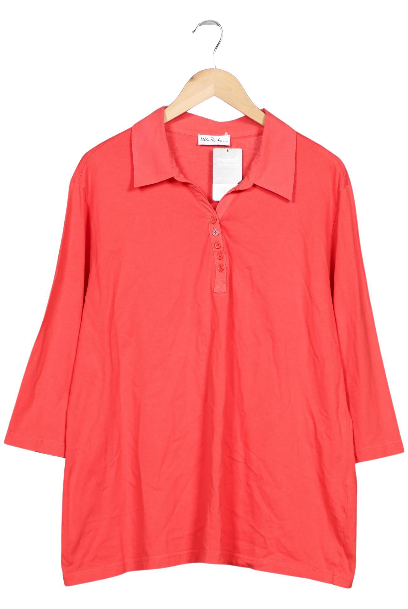 

Ulla Popken Damen Poloshirt, rot, Gr. 50