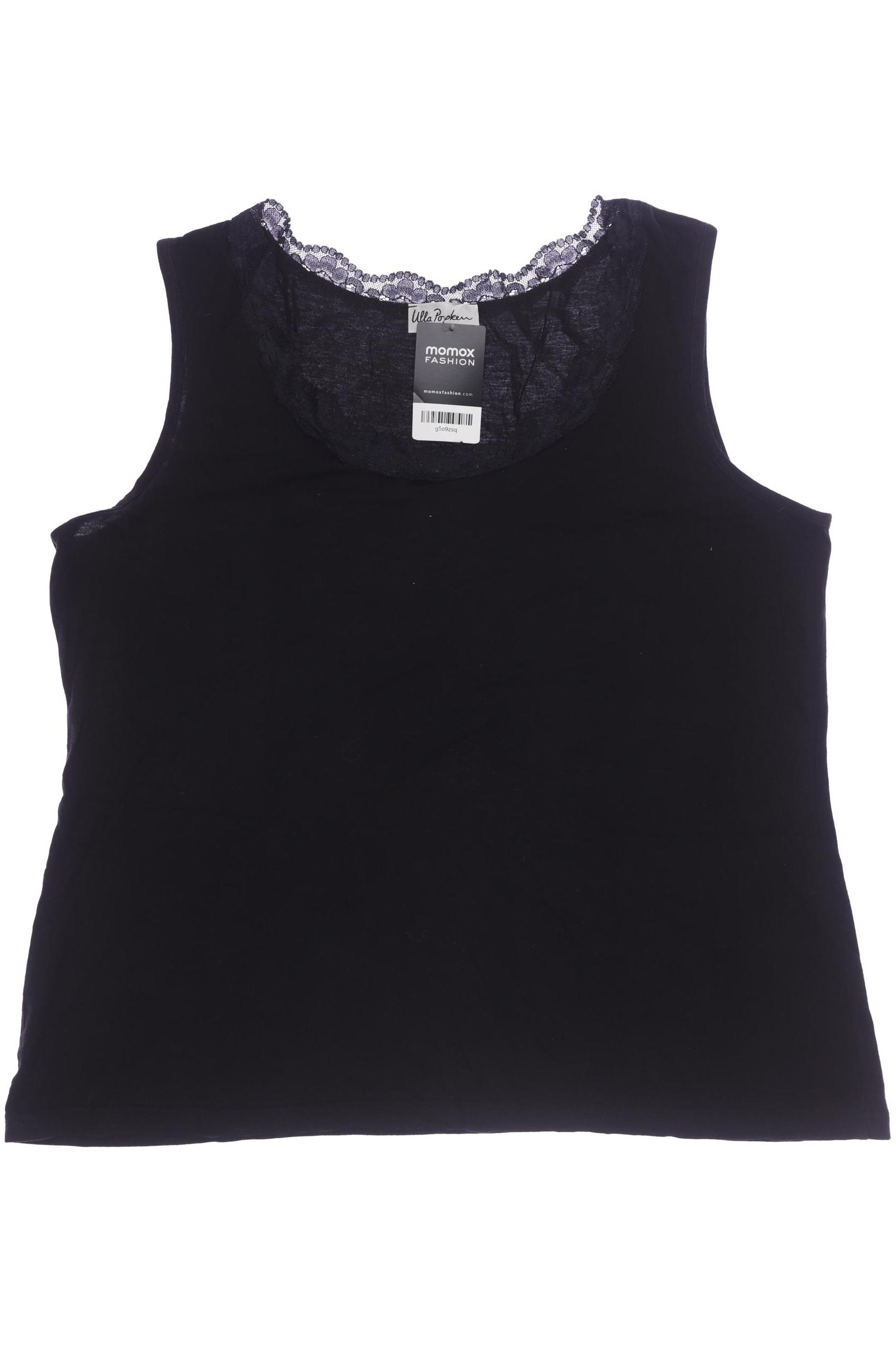 

Ulla Popken Damen Top, schwarz, Gr. 48