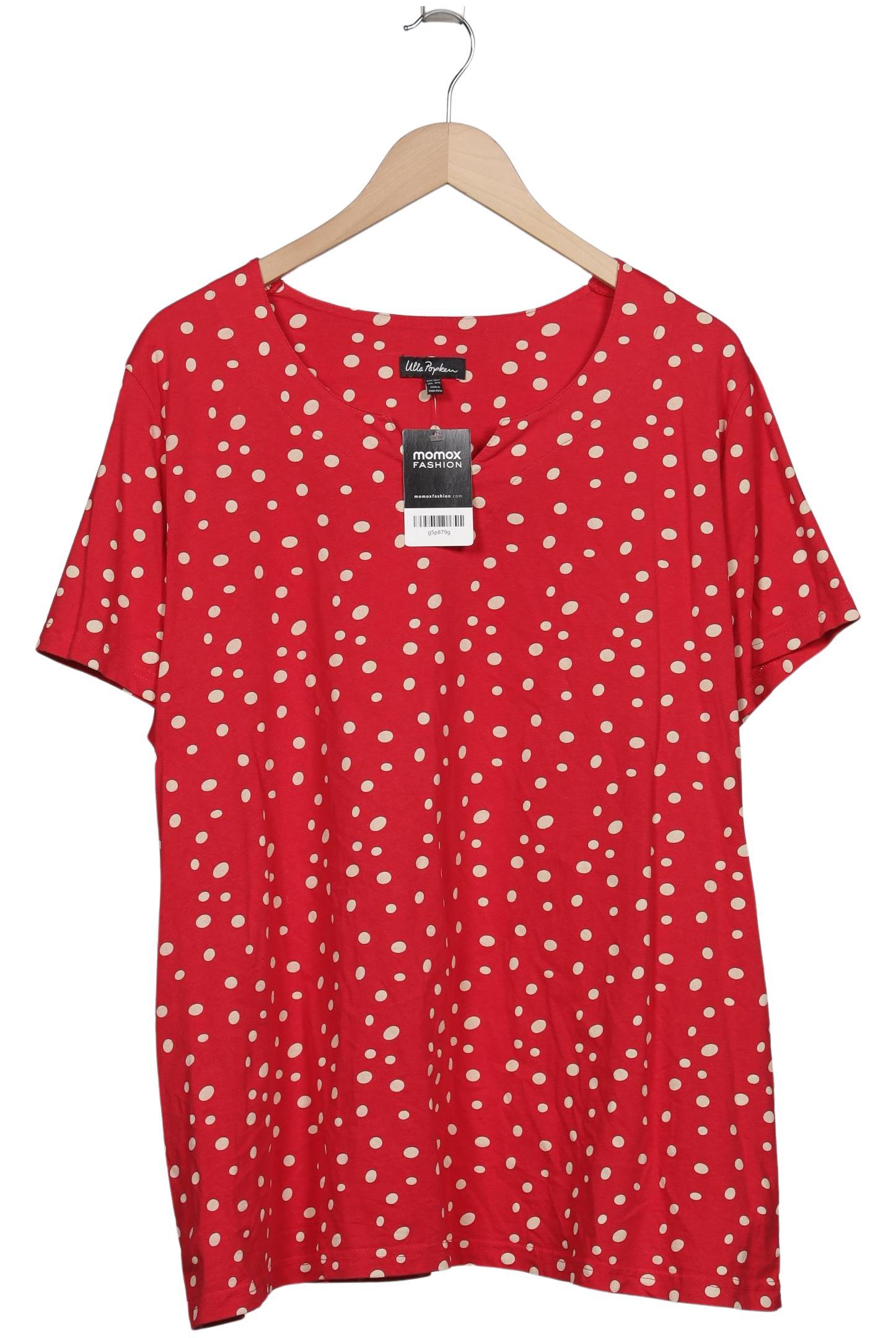 

Ulla Popken Damen T-Shirt, rot, Gr. 50