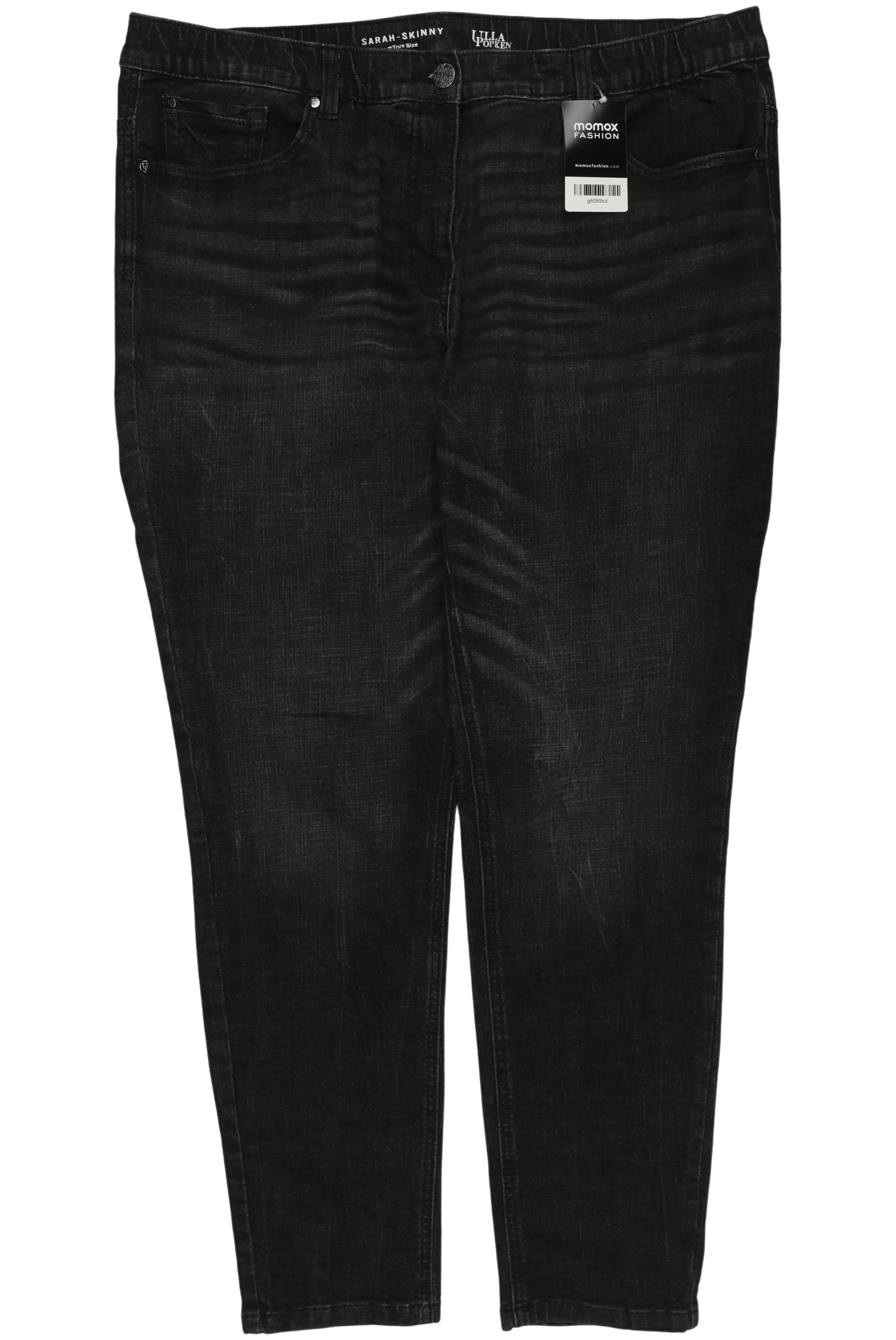 

Ulla Popken Damen Jeans, schwarz, Gr. 50