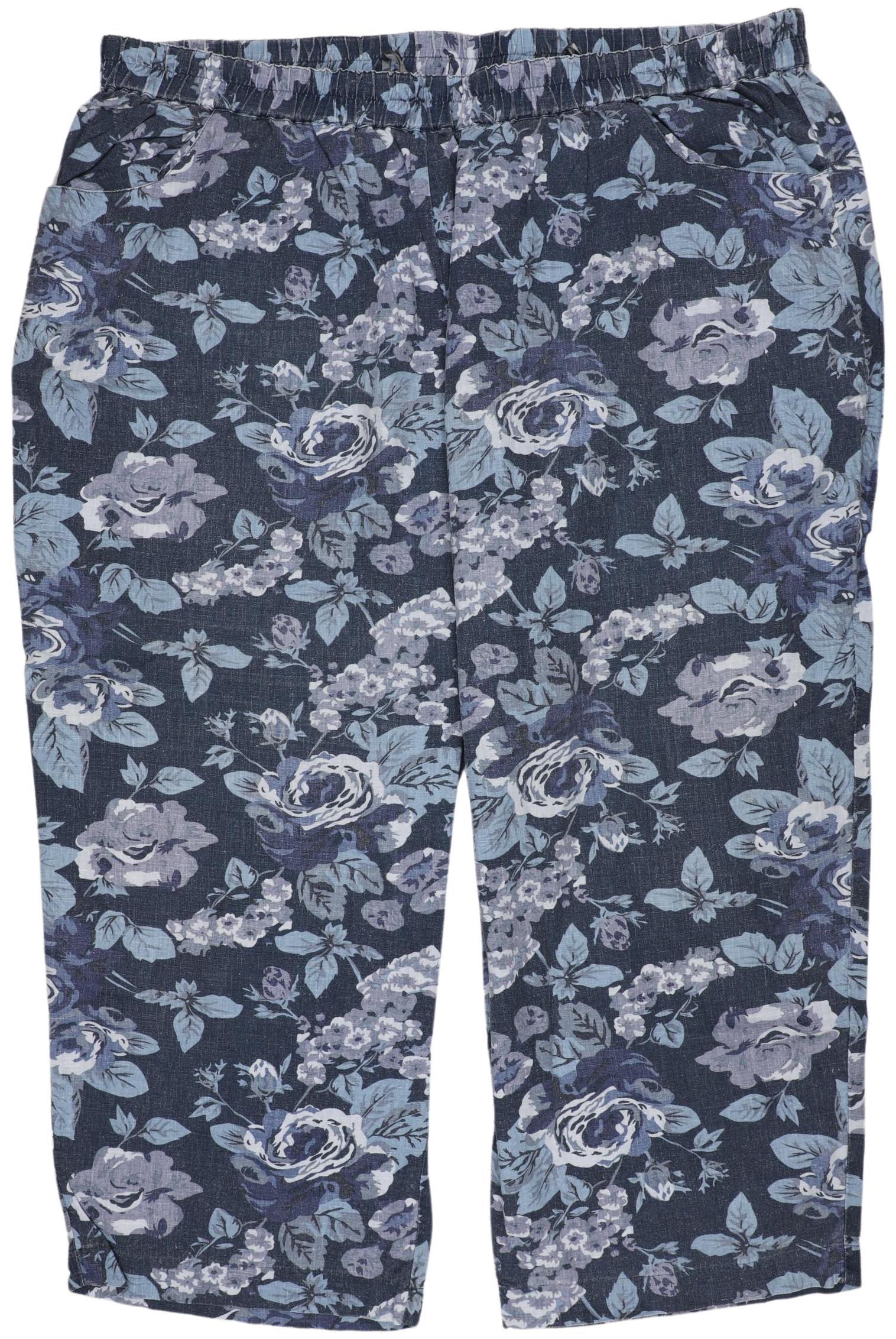 

Ulla Popken Damen Stoffhose, blau, Gr. 54