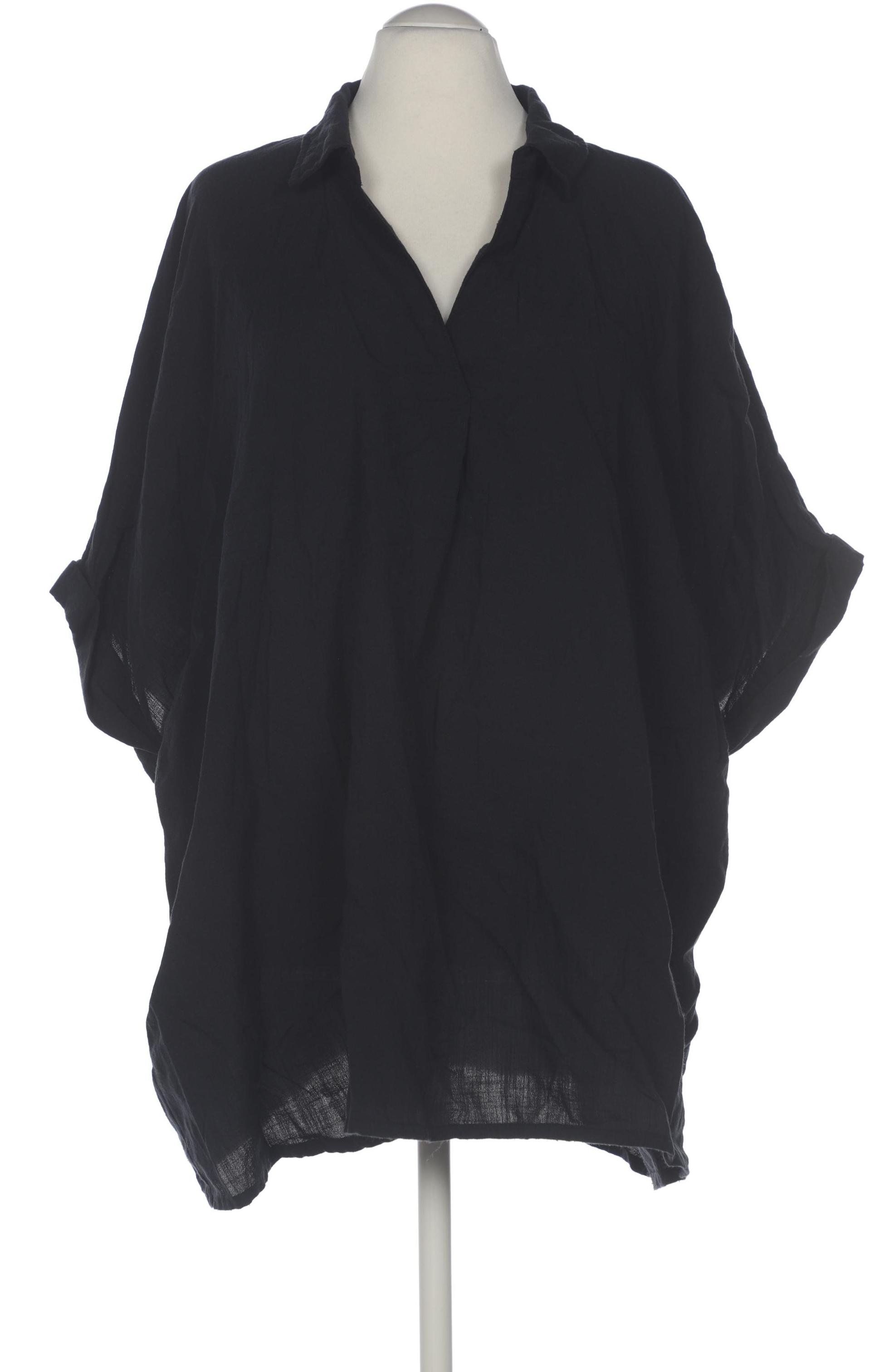 

Ulla Popken Damen Bluse, schwarz, Gr. 58